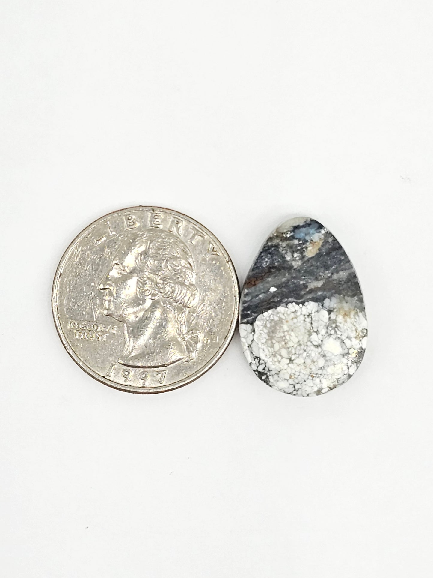 Dark Moon Variscite Cabochon