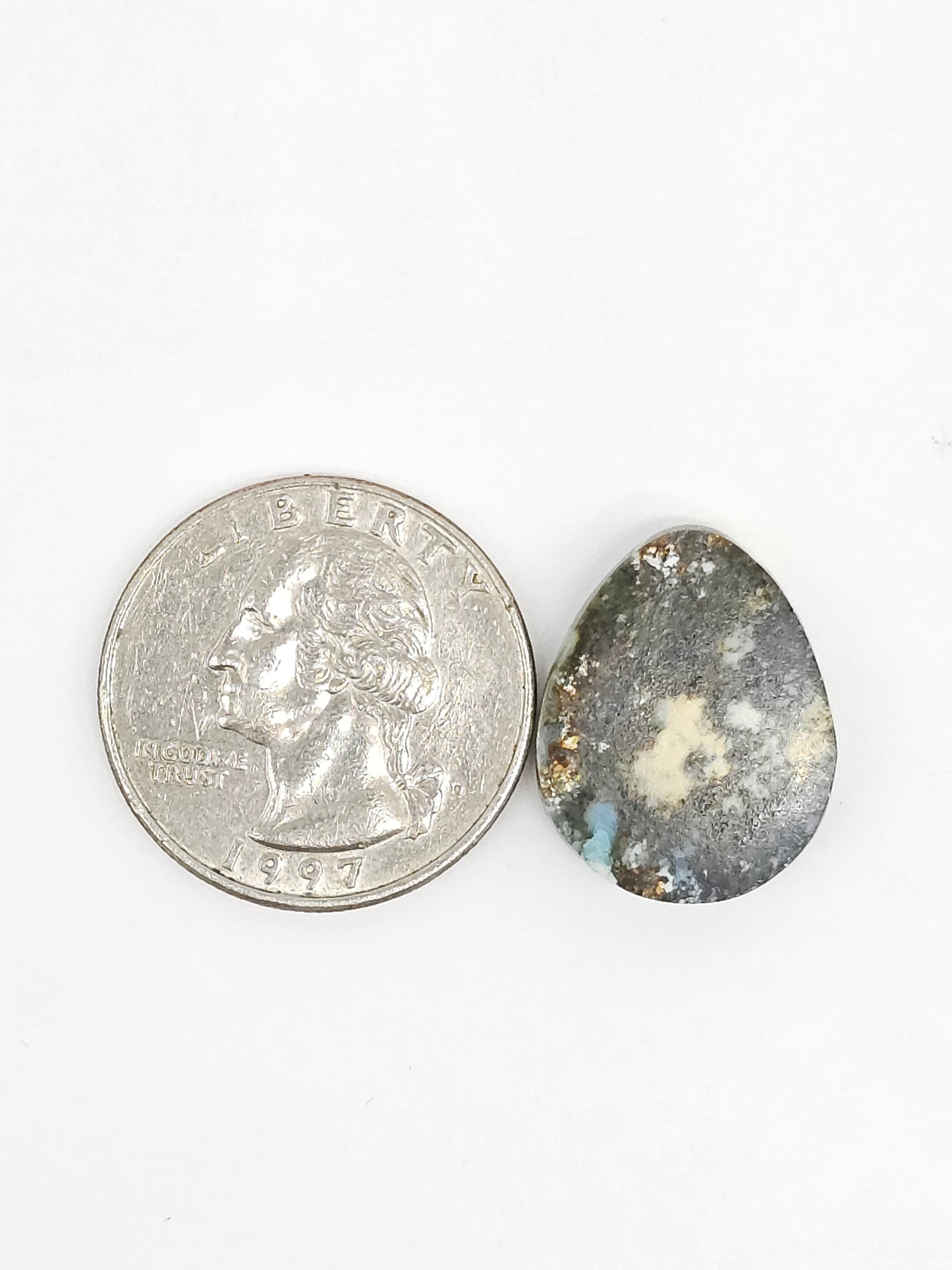 Dark Moon Variscite Cabochon