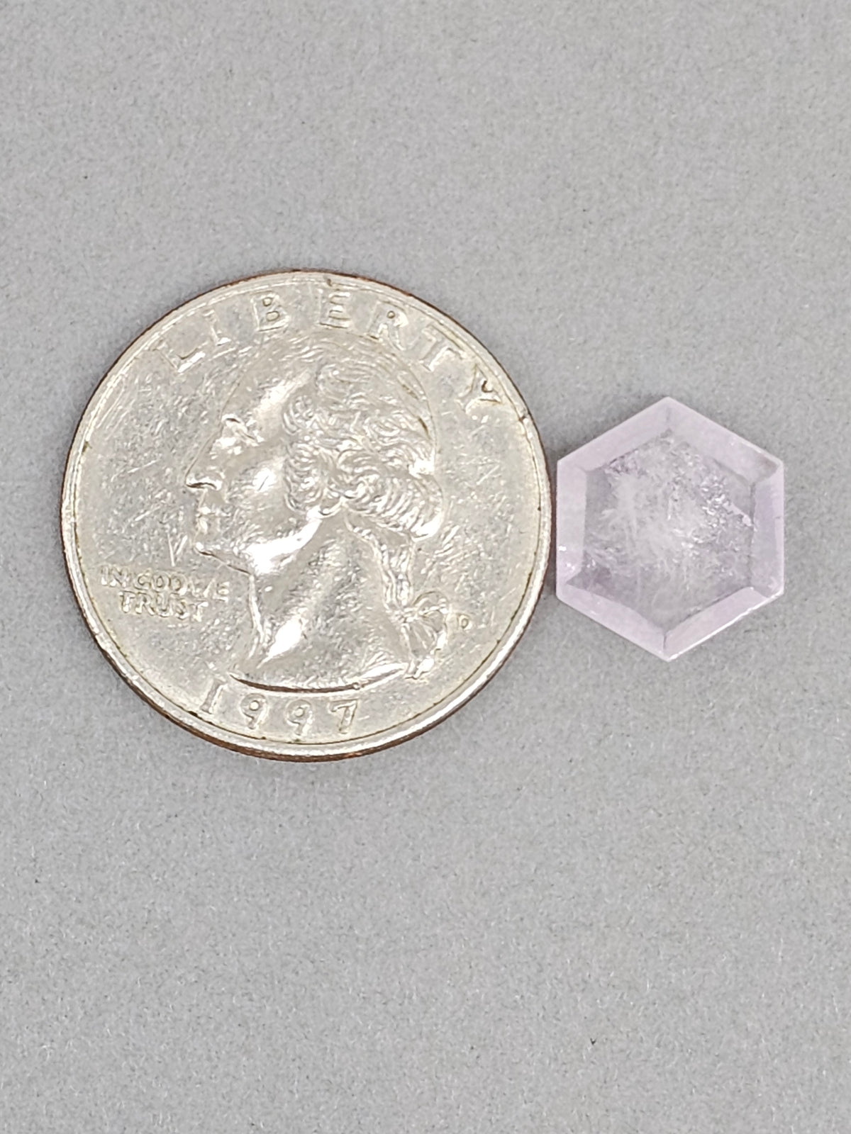 Amethyst Quartz Faceted Cabochon