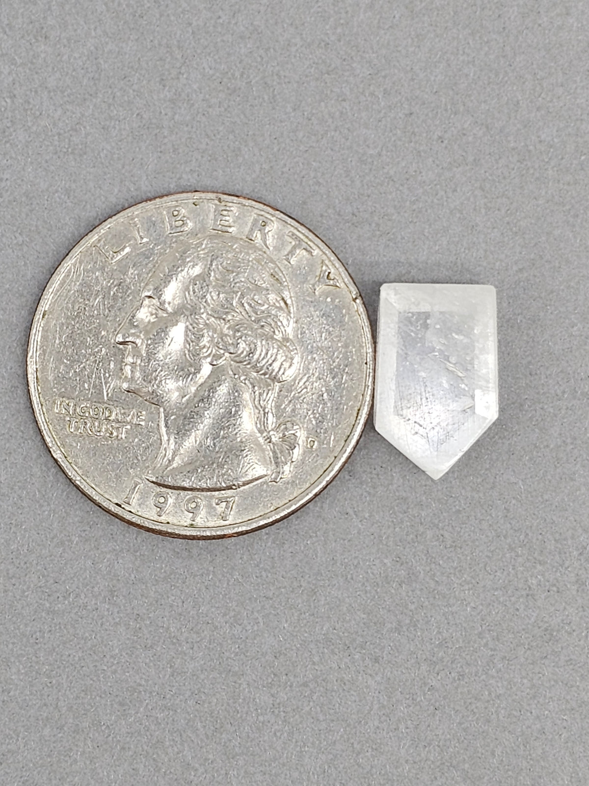 Quartz Geometric cabochon