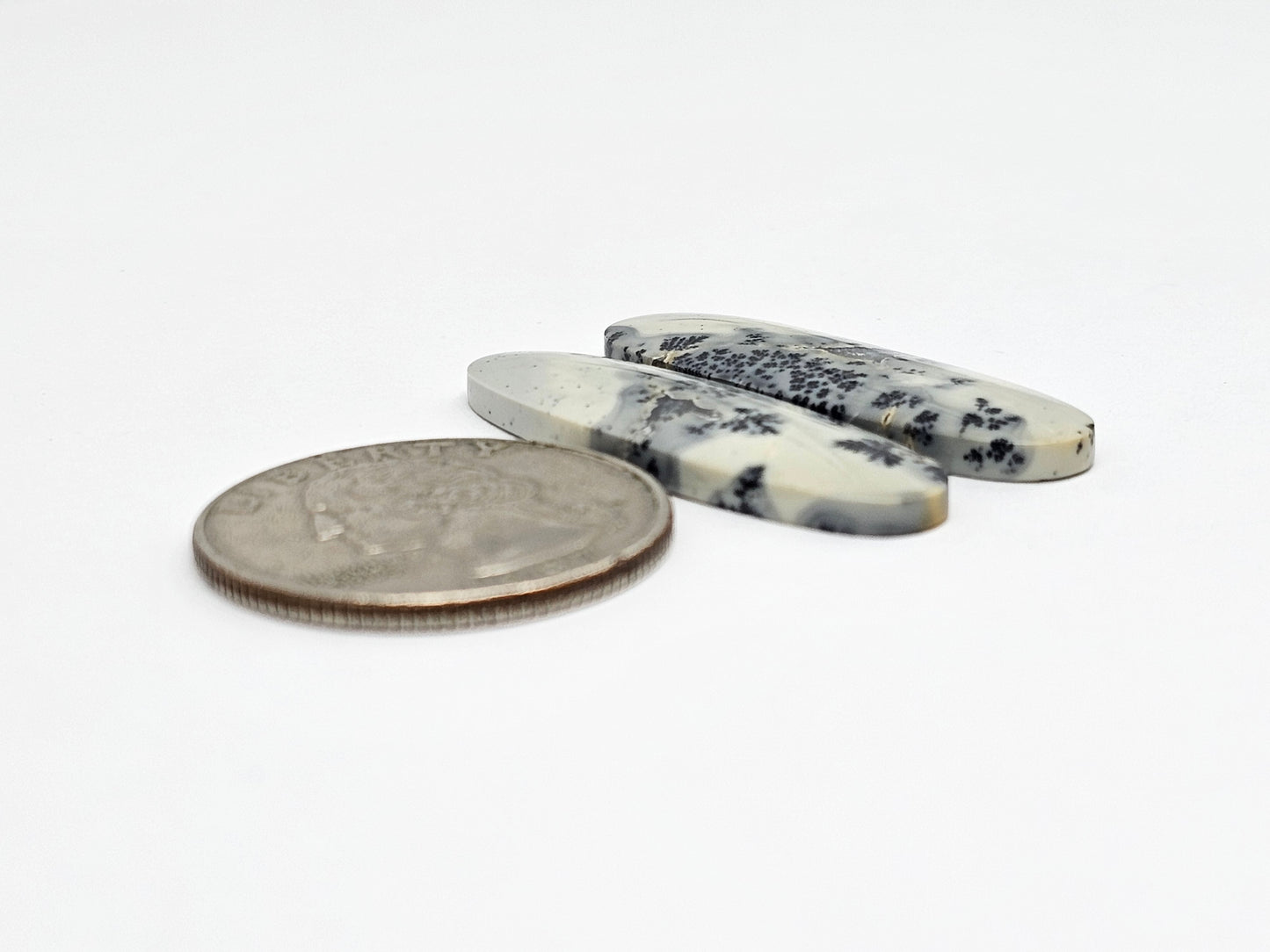 Maligano Jasper Cabochon Pair