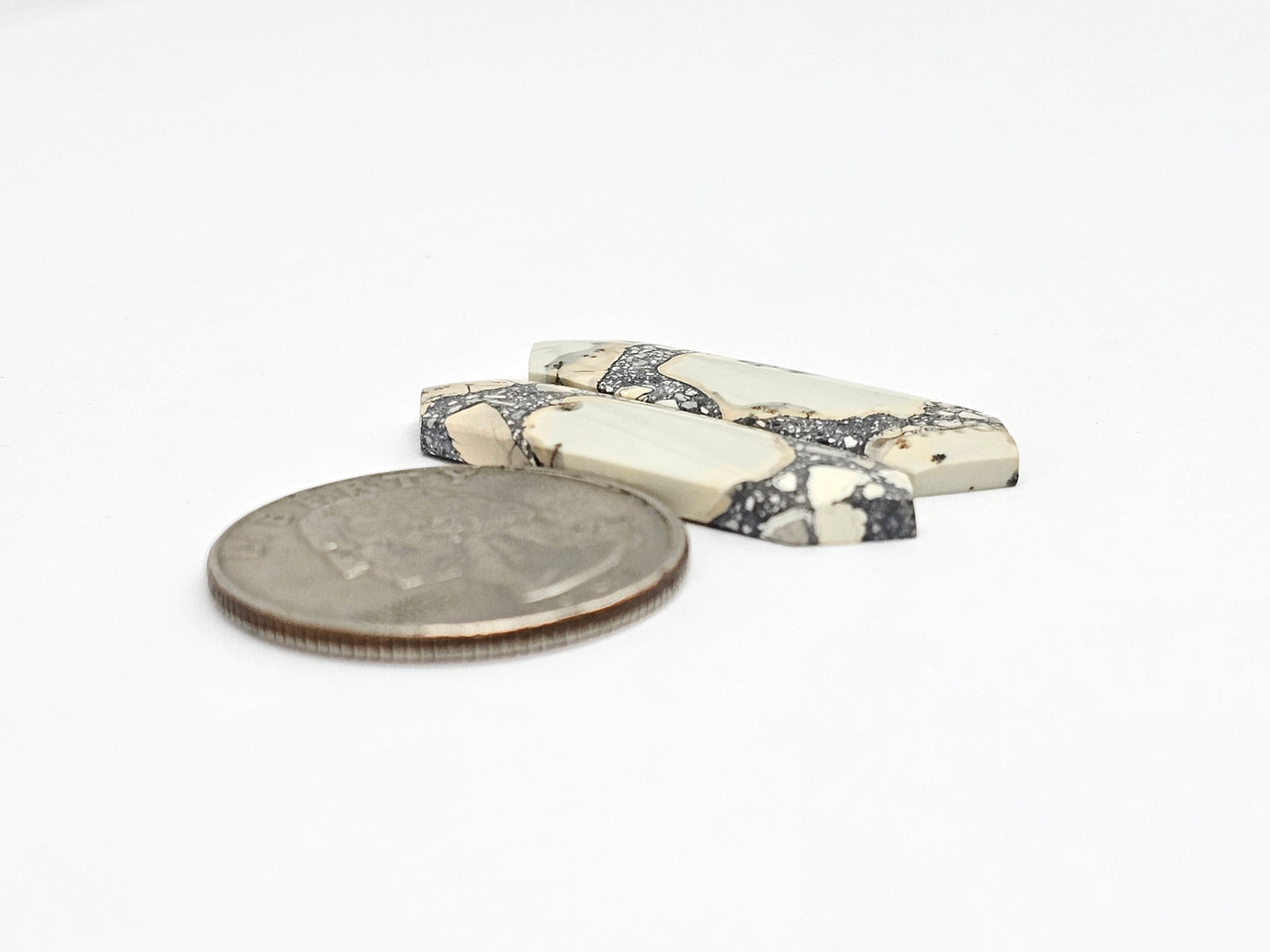 Maligano Jasper Cabochon Pair