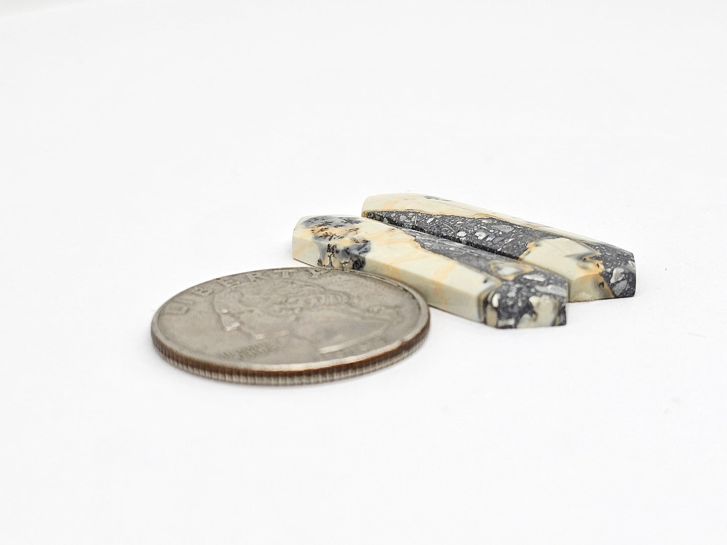 Maligano Jasper Cabochon Pair