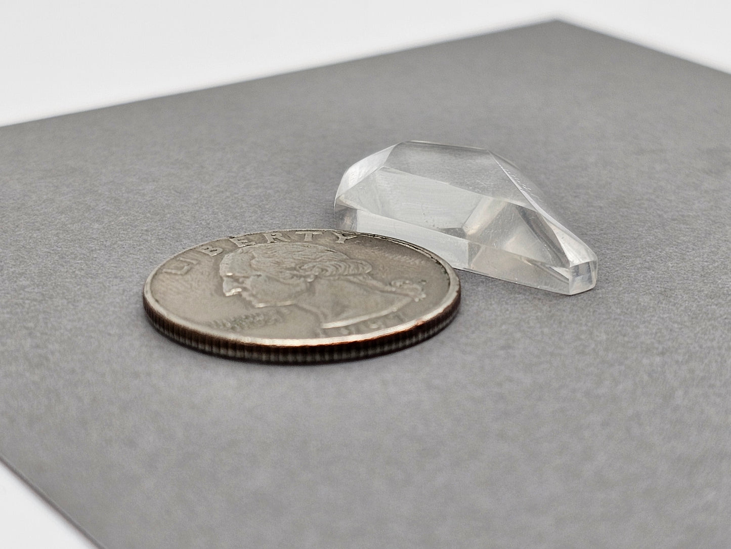 Quartz Geometric cabochon