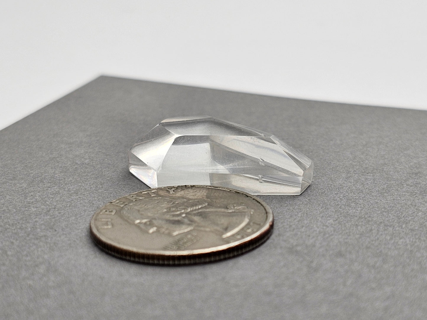 Quartz Geometric cabochon