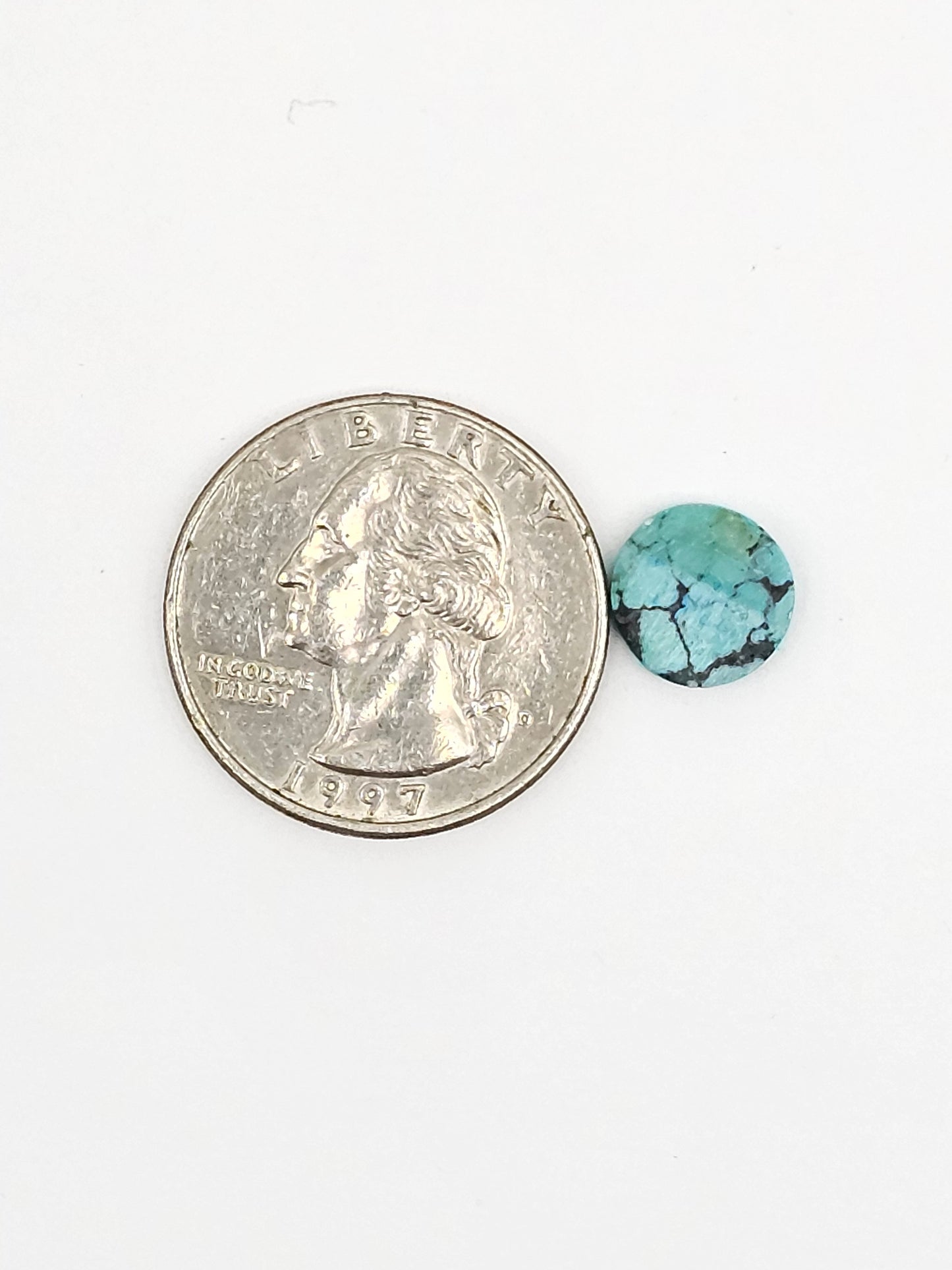 Mexican Turquoise Cabochon | Artisan Cut Gemstone