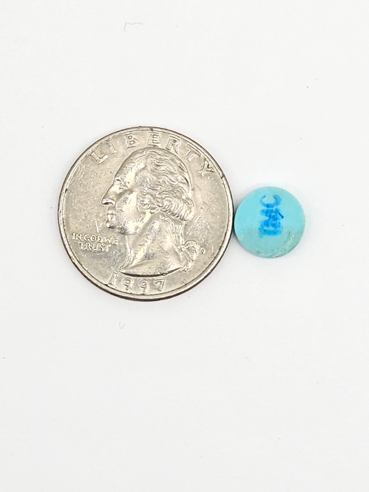Mexican Turquoise Cabochon | Artisan Cut Gemstone