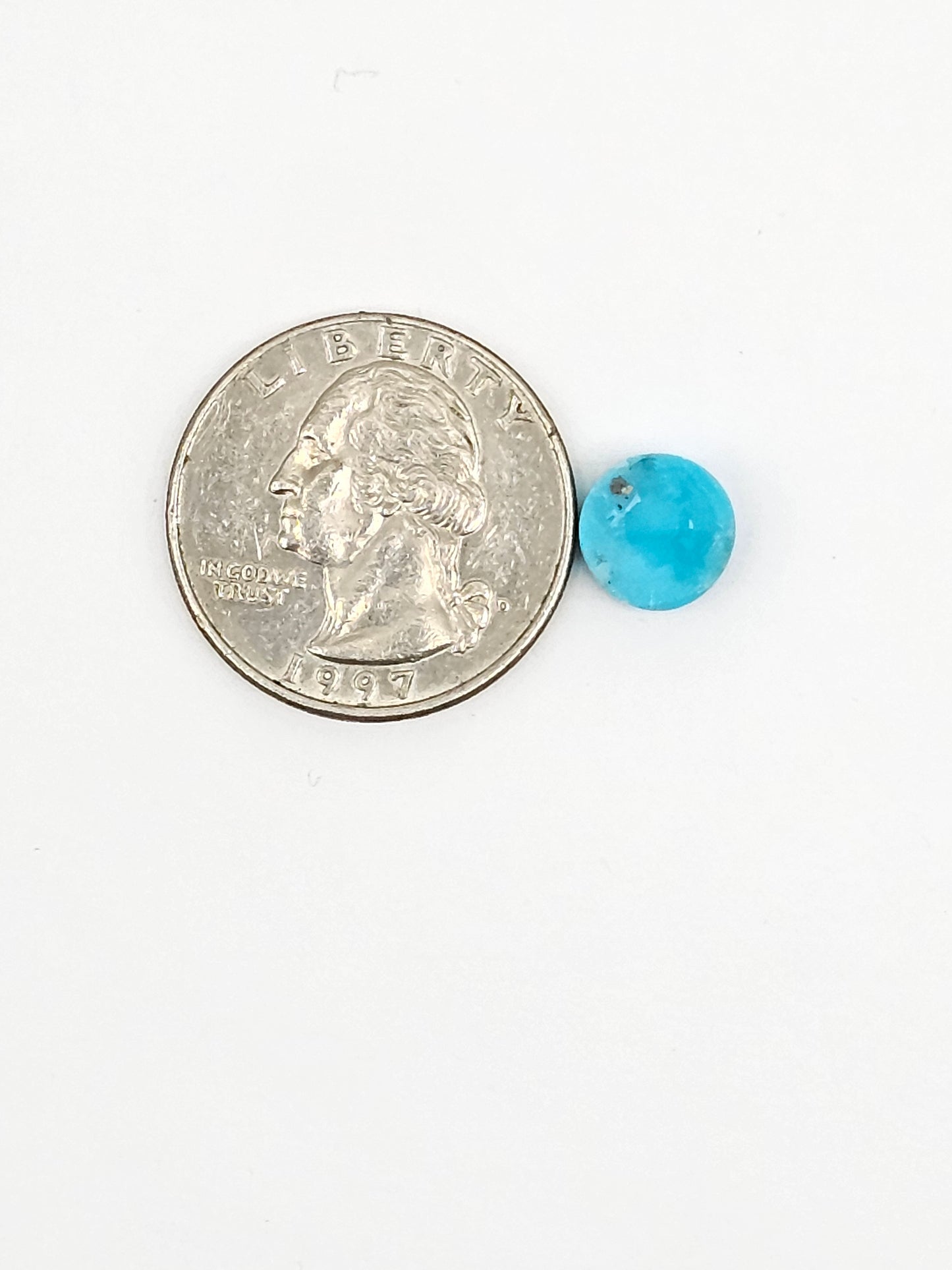 Mexican Turquoise Cabochon | Artisan Cut Gemstone
