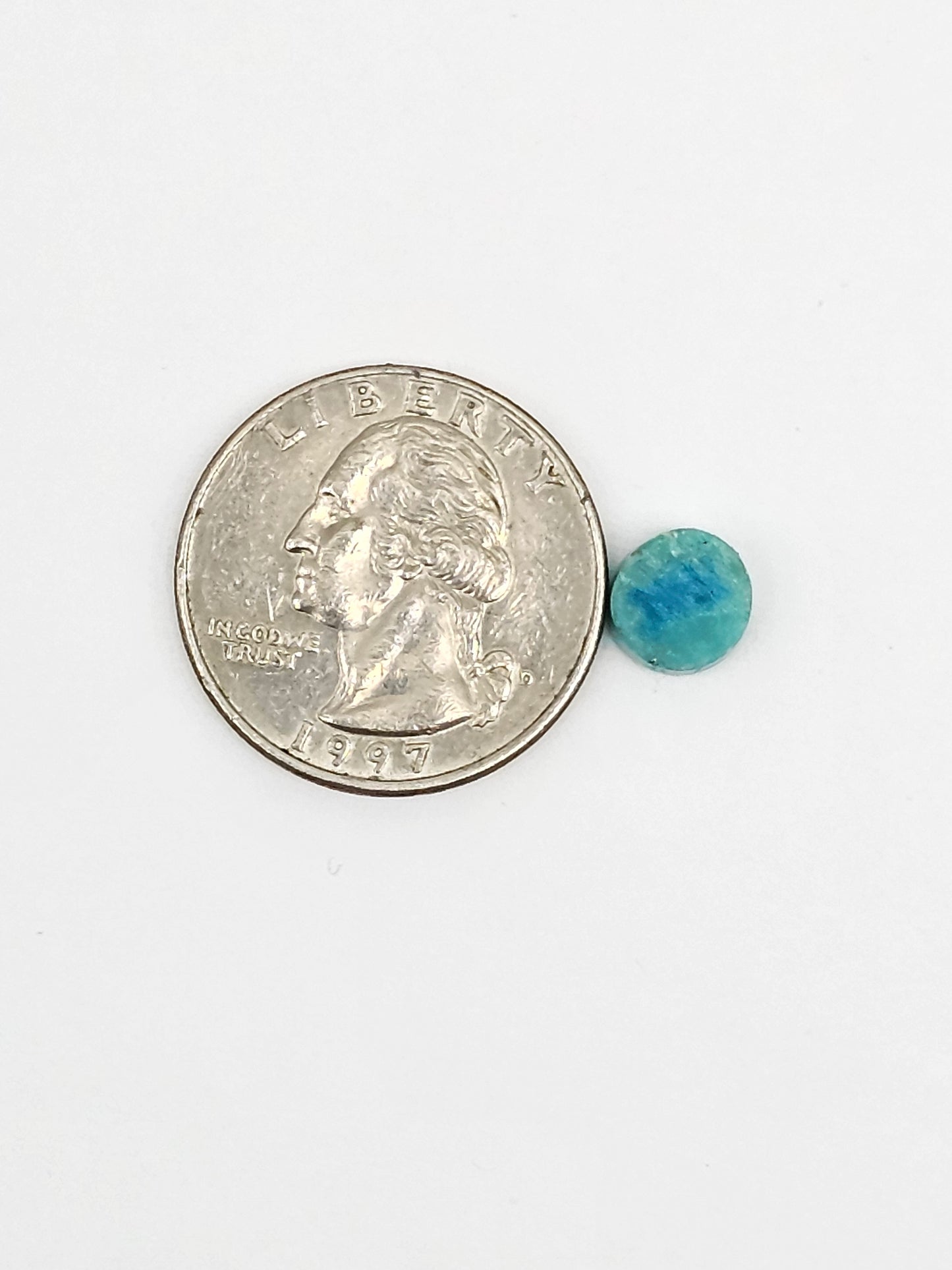 Mexican Turquoise Cabochon | Artisan Cut Gemstone