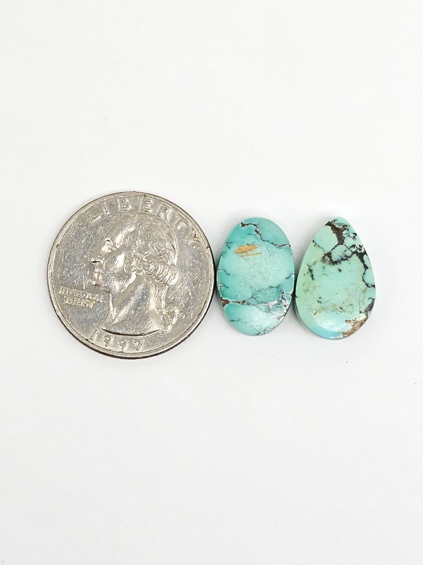 Mexican Turquoise Cabochon | Artisan Cut Gemstone