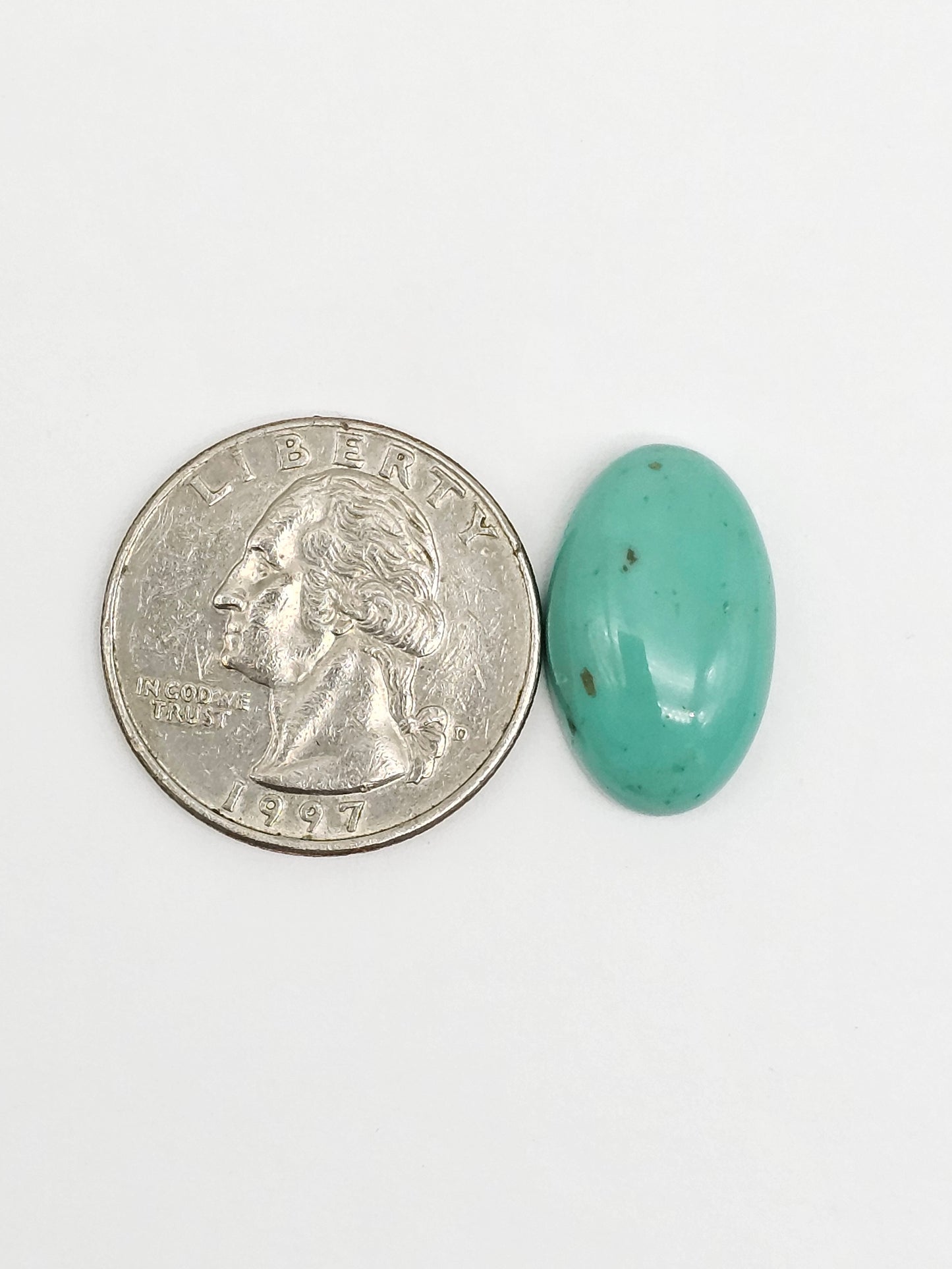 Mexican Turquoise Cabochon | Artisan Cut Gemstone
