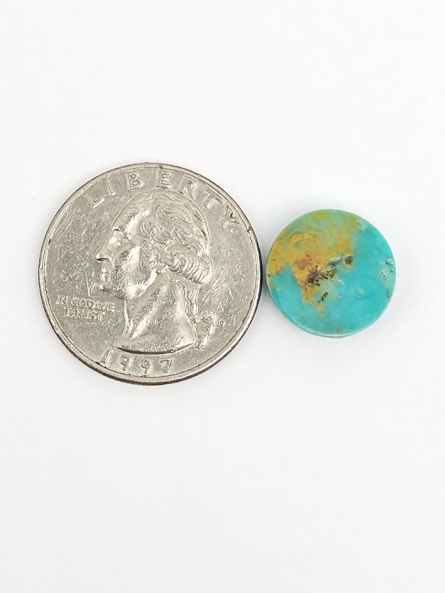 Mexican Turquoise Cabochon | Artisan Cut Gemstone