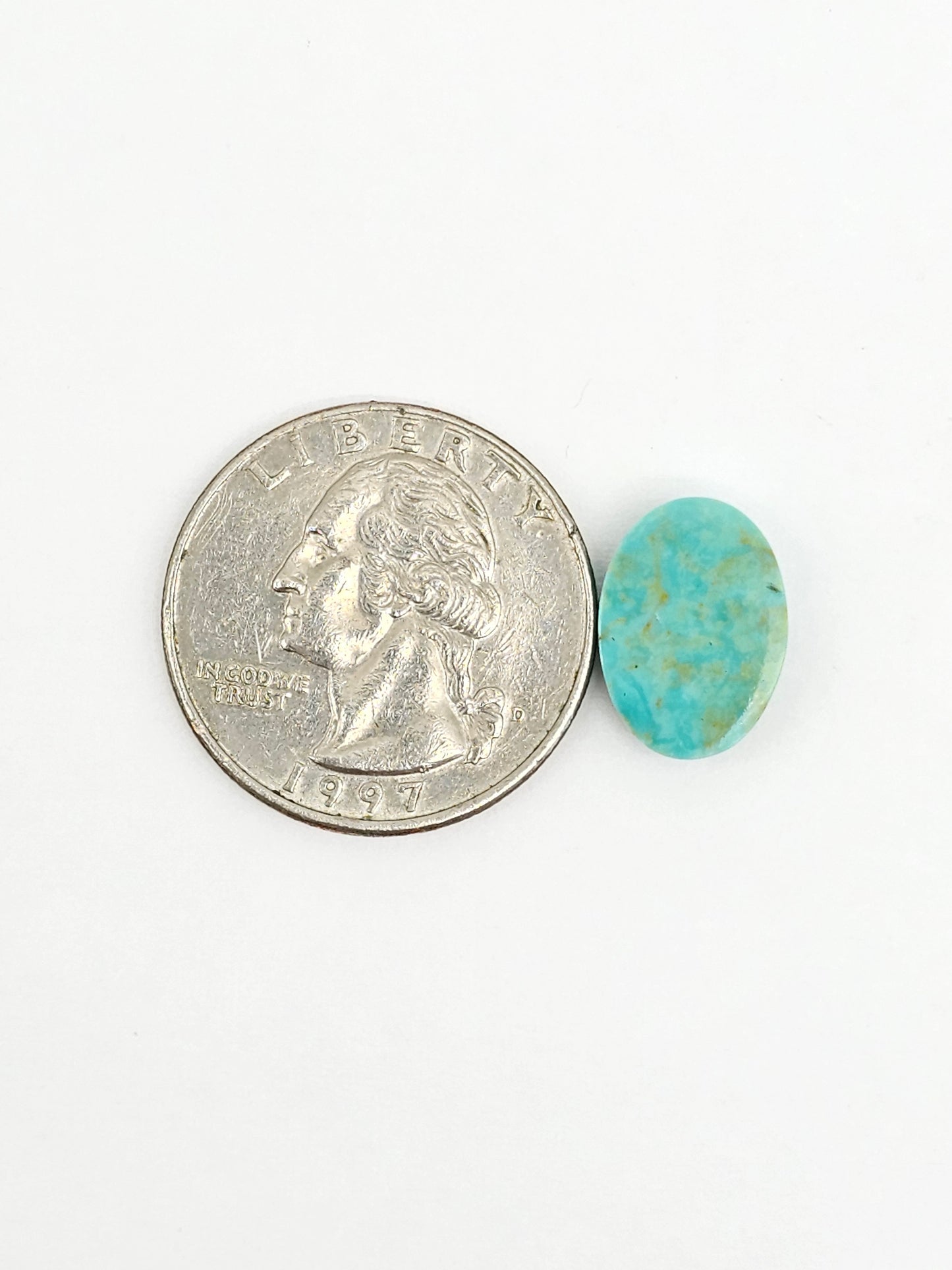 Mexican Turquoise Cabochon | Artisan Cut Gemstone