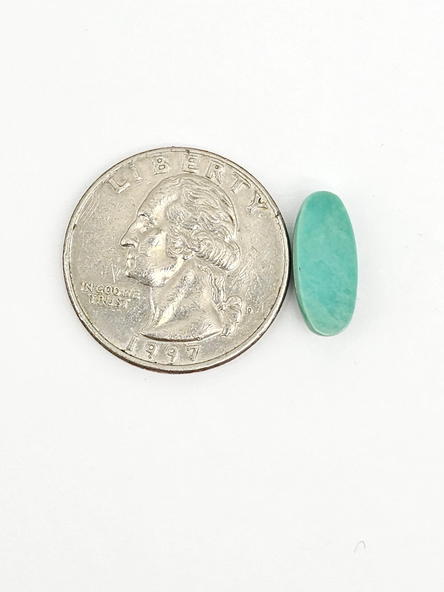 Mexican Turquoise Cabochon | Artisan Cut Gemstone