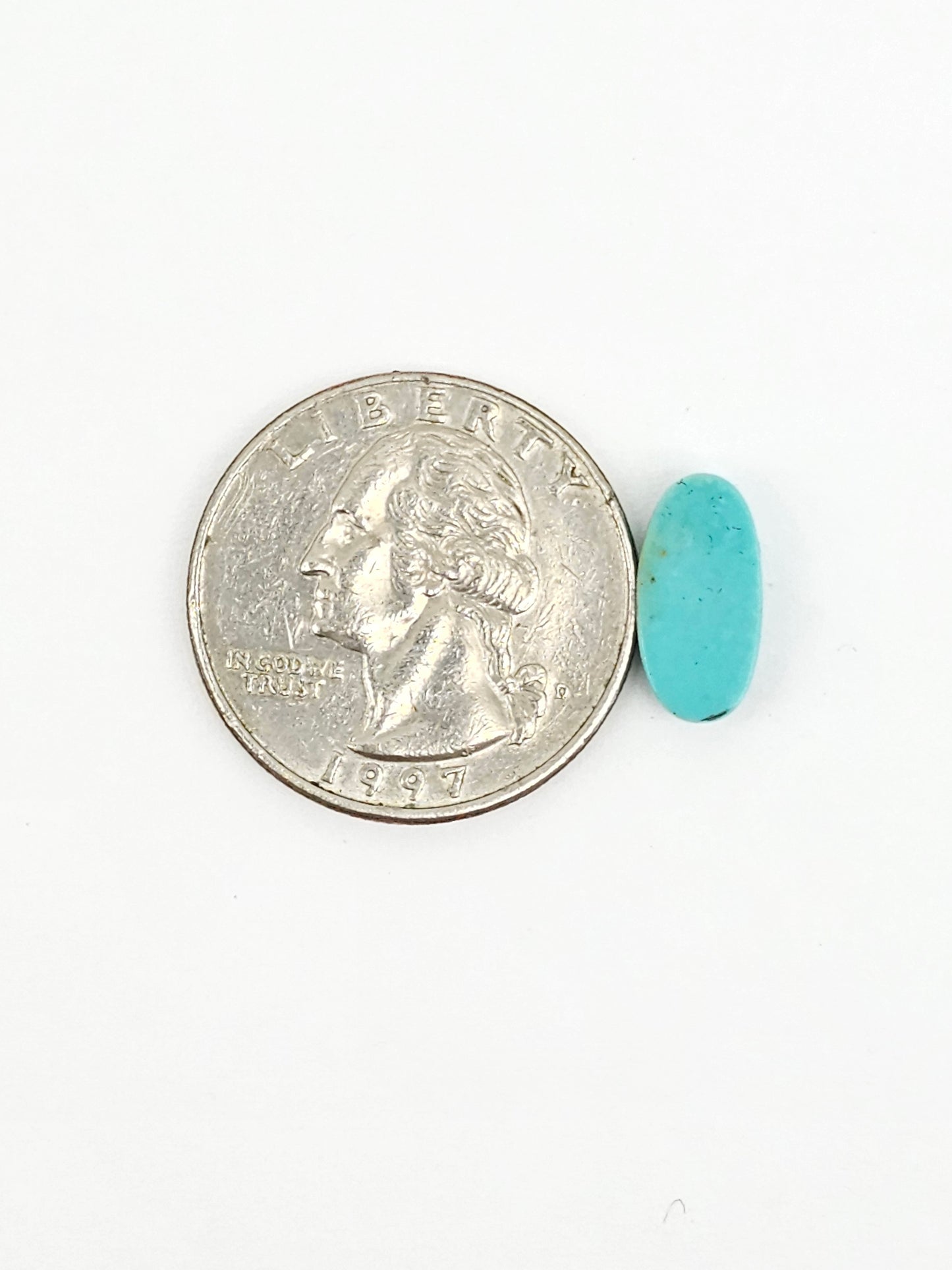 Mexican Turquoise Cabochon | Artisan Cut Gemstone