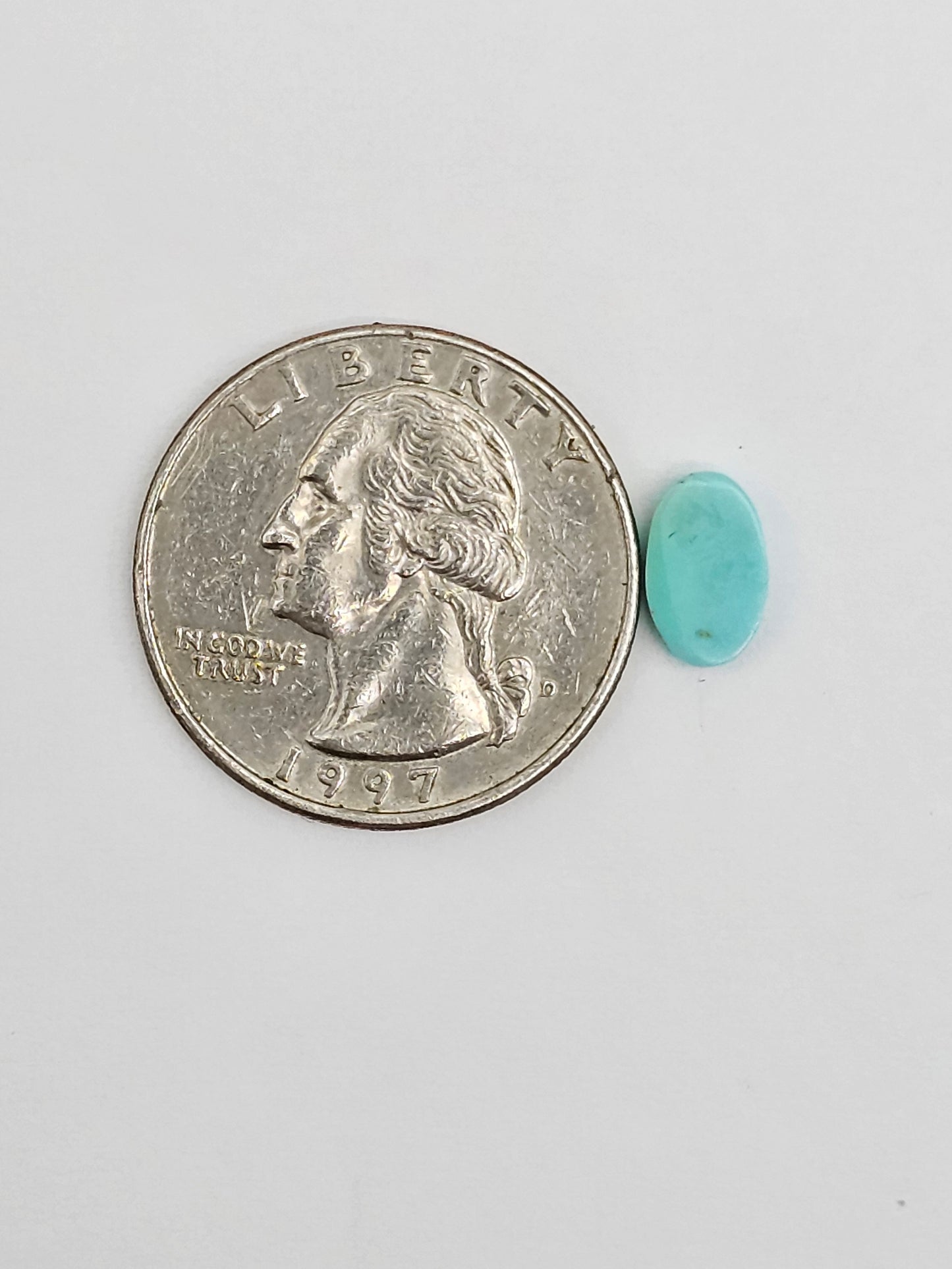 Mexican Turquoise Cabochon | Artisan Cut Gemstone