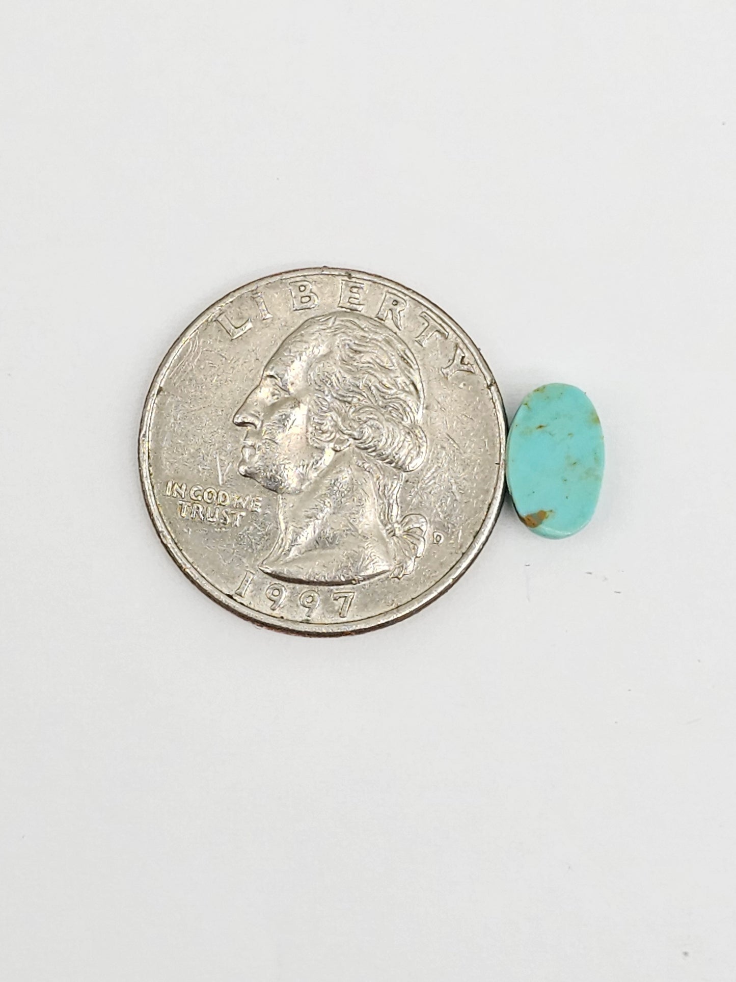 Mexican Turquoise Cabochon | Artisan Cut Gemstone