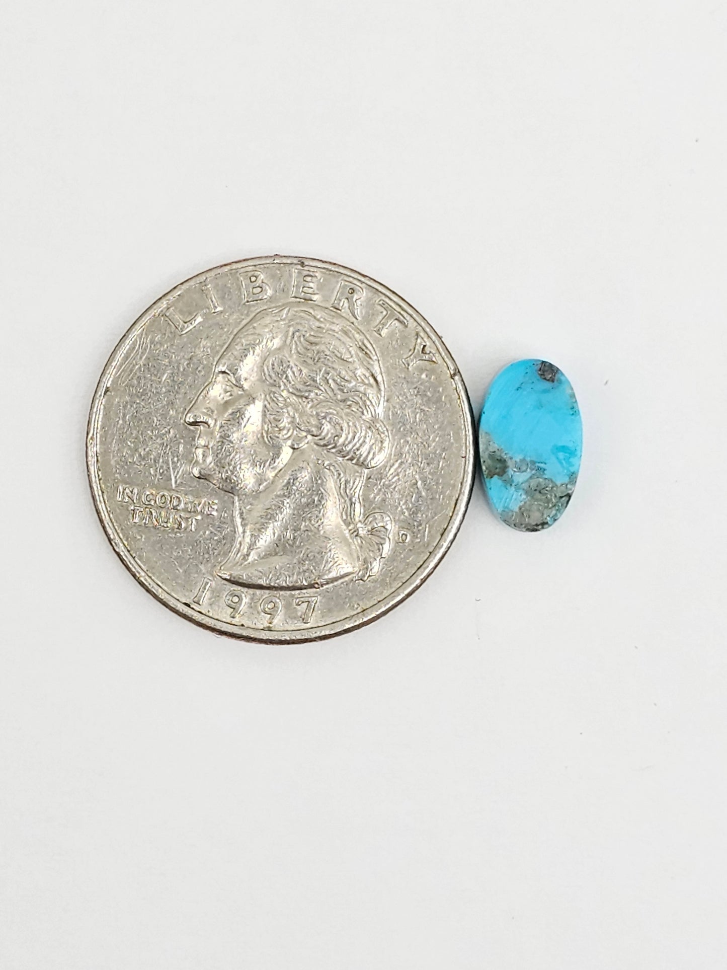 Mexican Turquoise Cabochon | Artisan Cut Gemstone