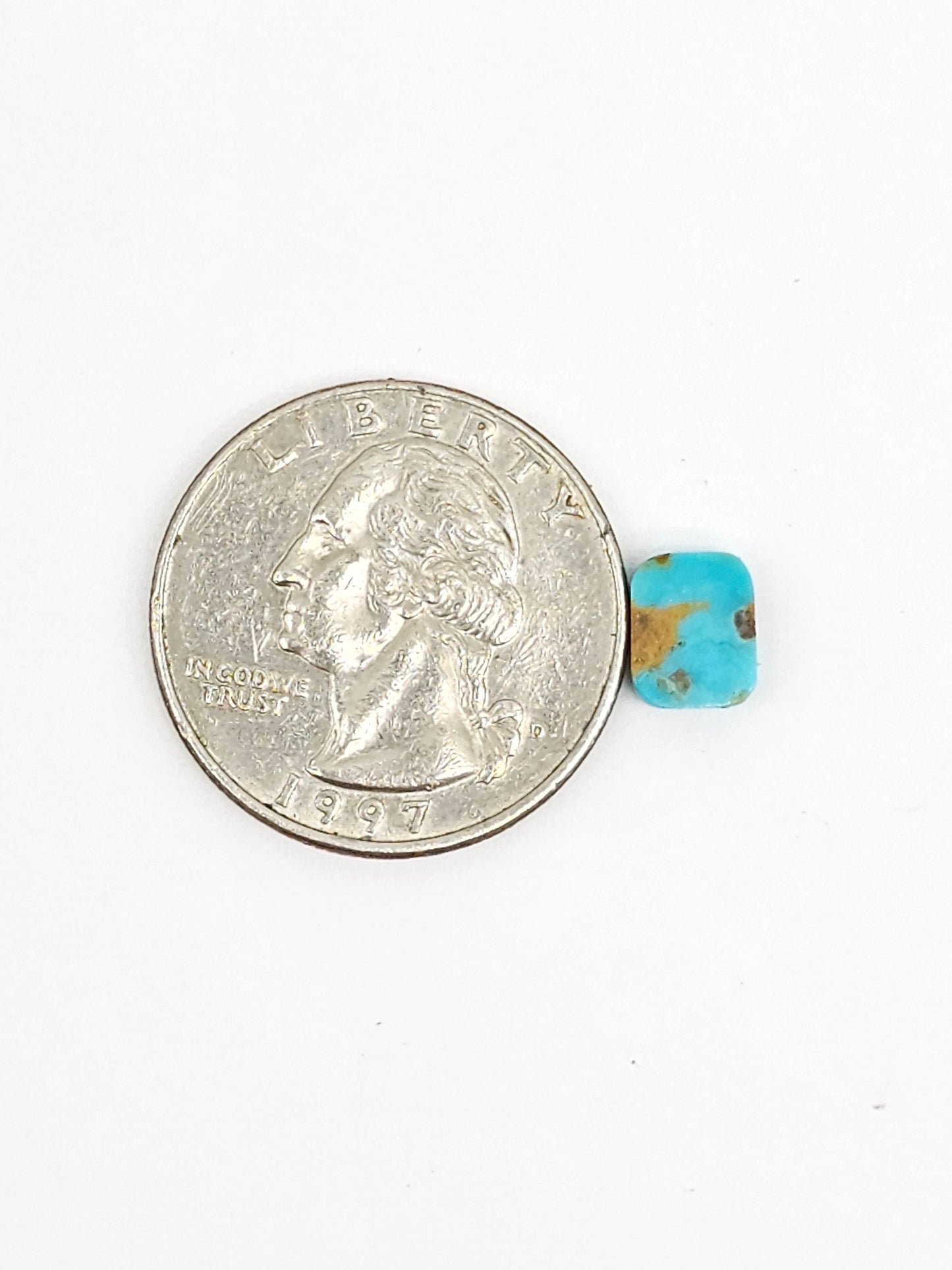 Mexican Turquoise Cabochon | Artisan Cut Gemstone