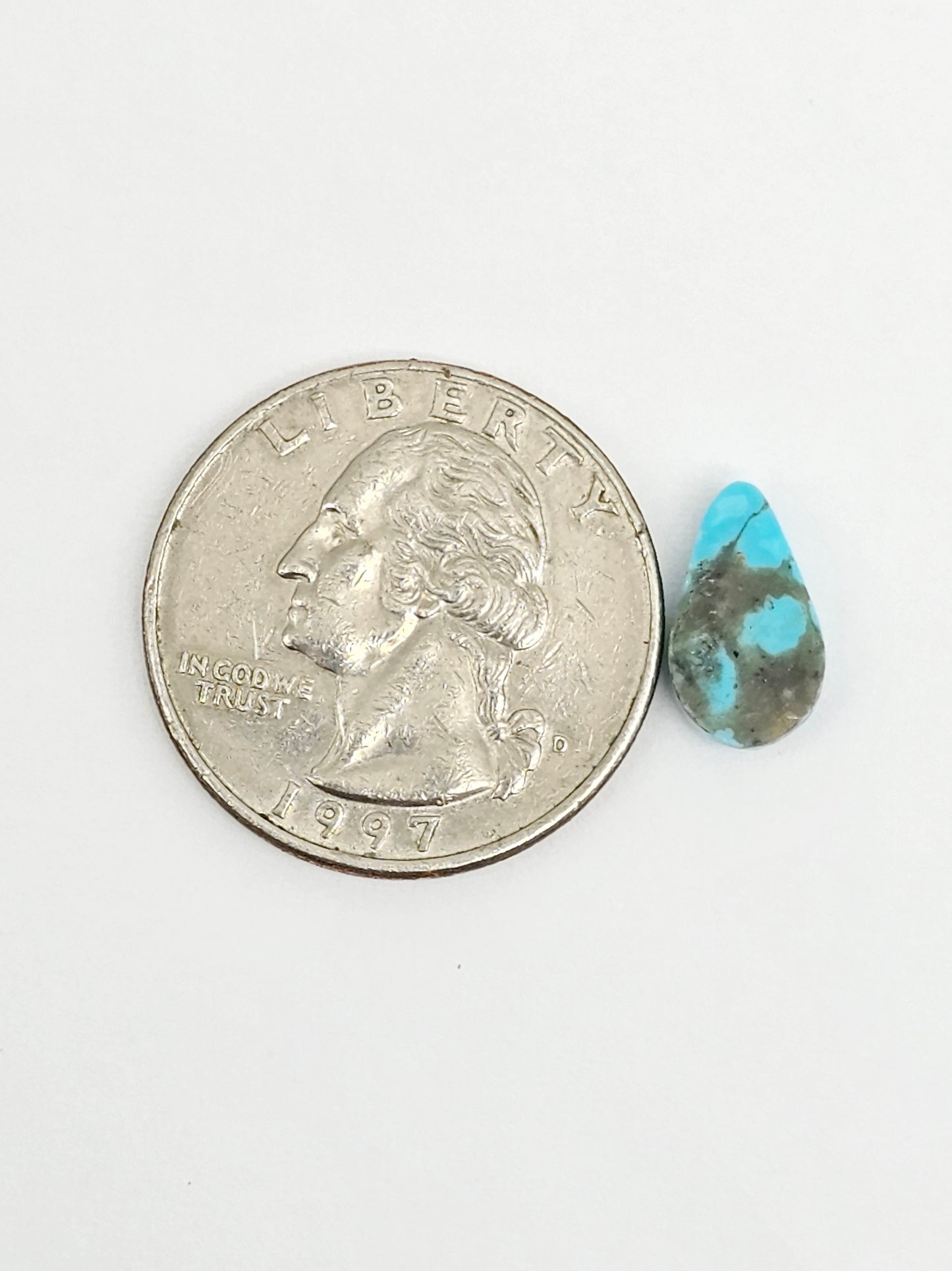 Mexican Turquoise Cabochon | Artisan Cut Gemstone