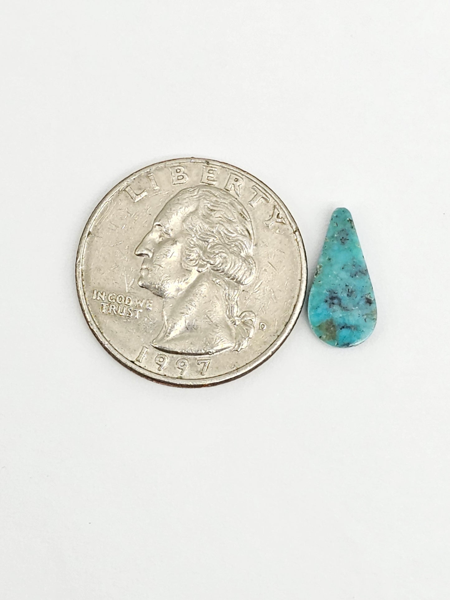 Mexican Turquoise Cabochon | Artisan Cut Gemstone