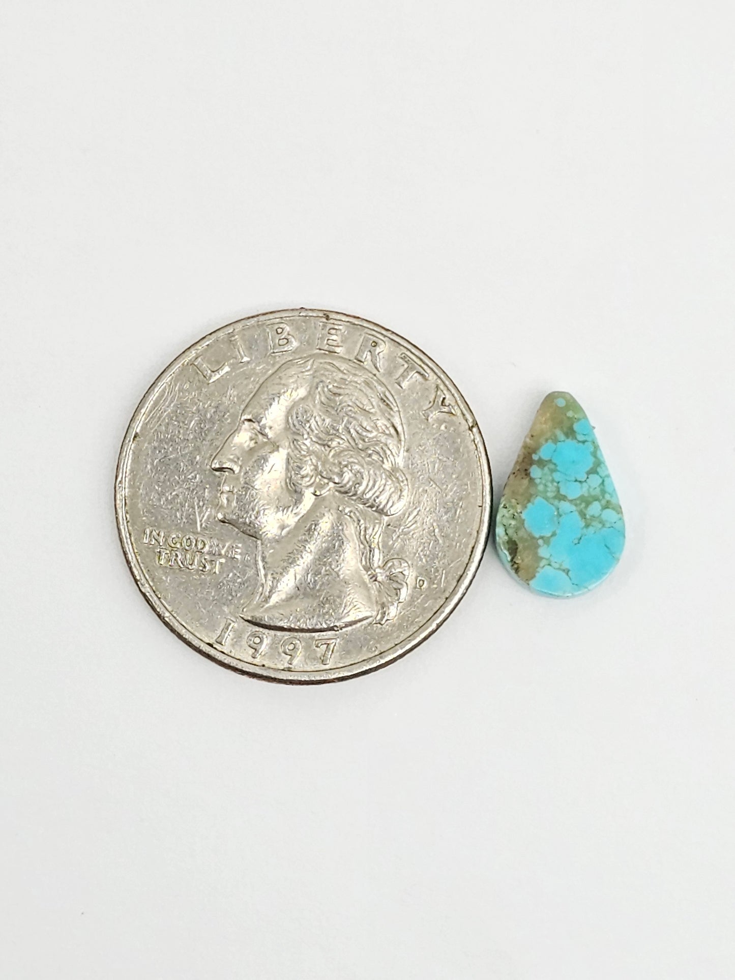 Mexican Turquoise Cabochon | Artisan Cut Gemstone