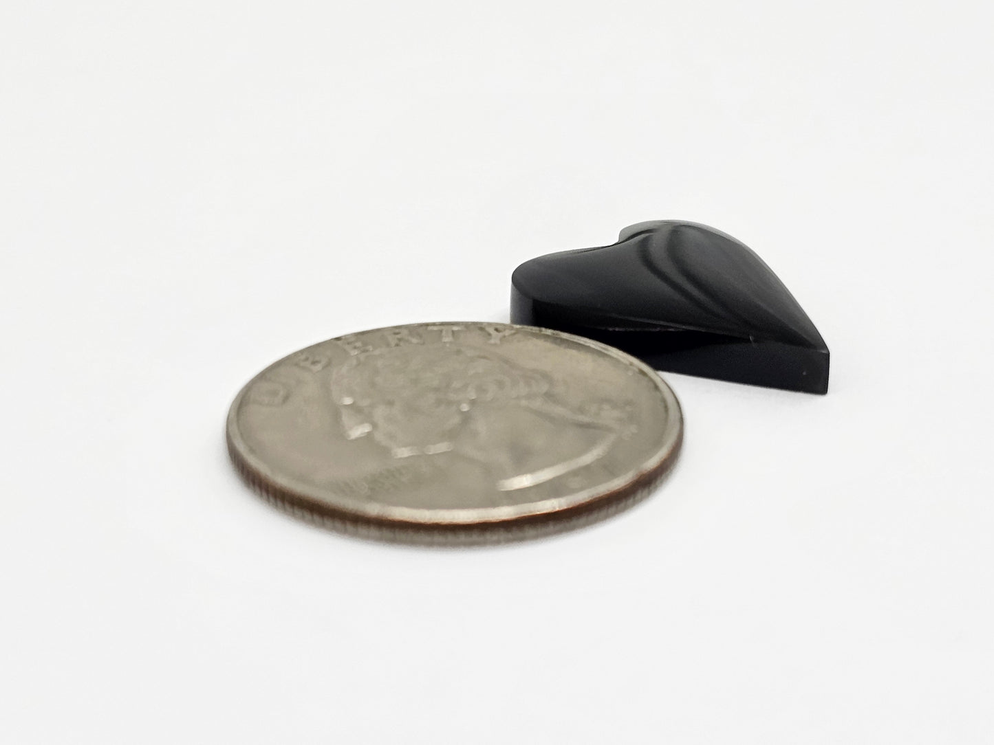 Obsidian Heart Cabochon