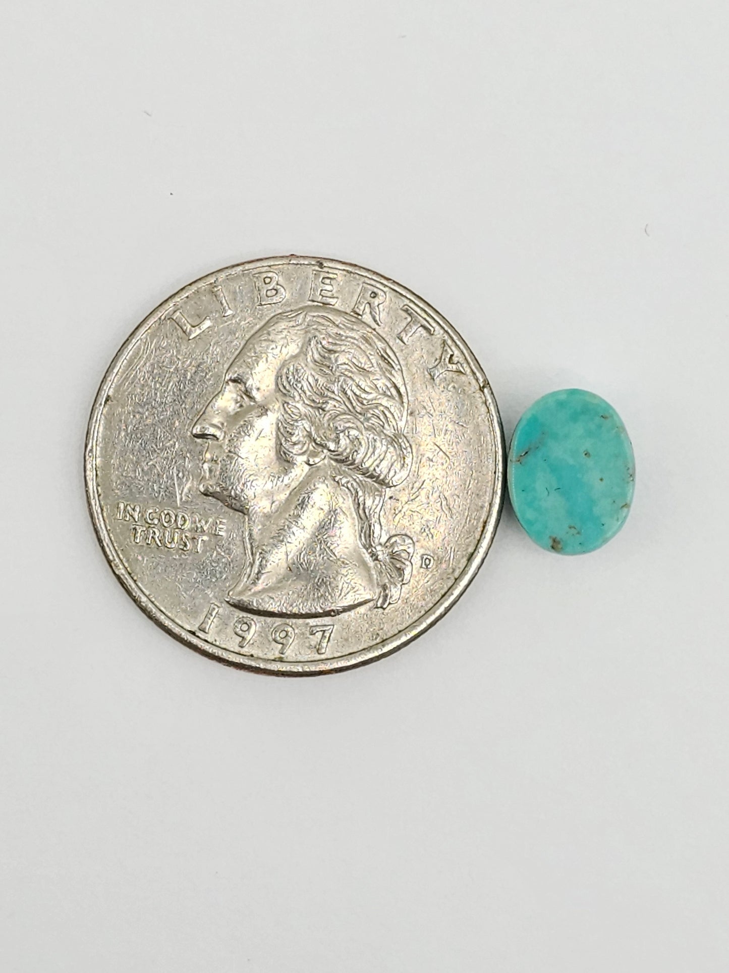Mexican Turquoise Cabochon | Artisan Cut Gemstone