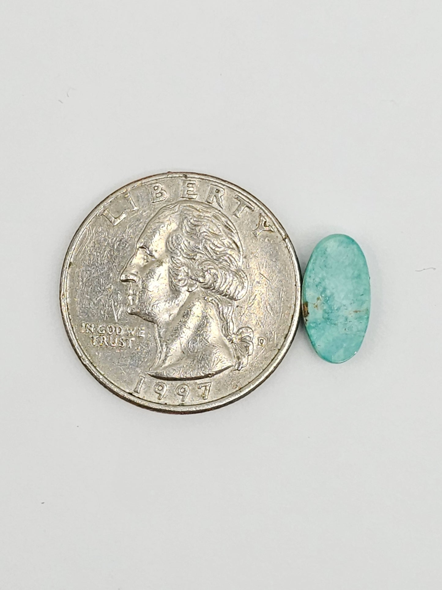 Mexican Turquoise Cabochon | Artisan Cut Gemstone