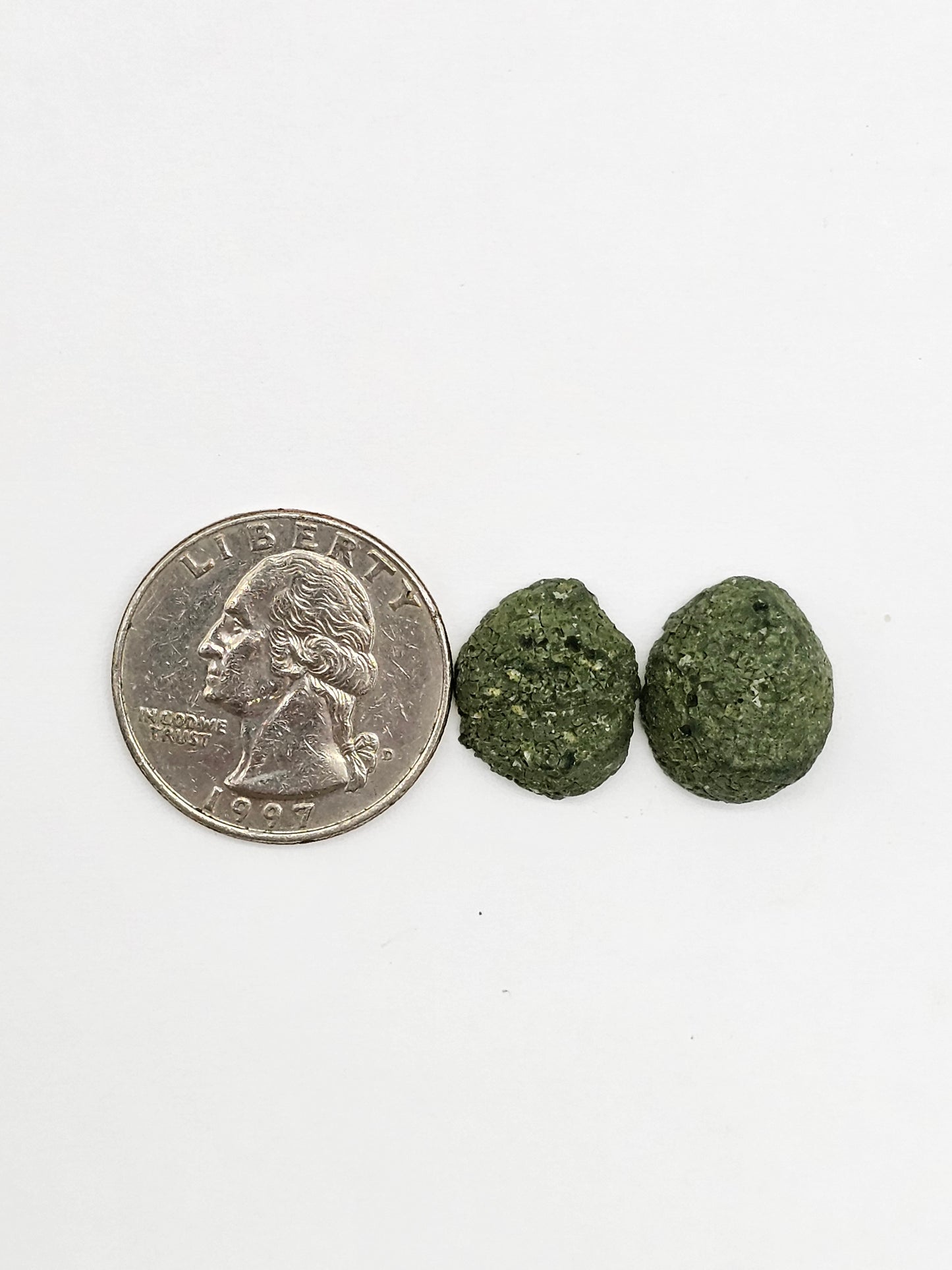 Tabasco Geode Cabochon Pair | Natural Mexican Geode