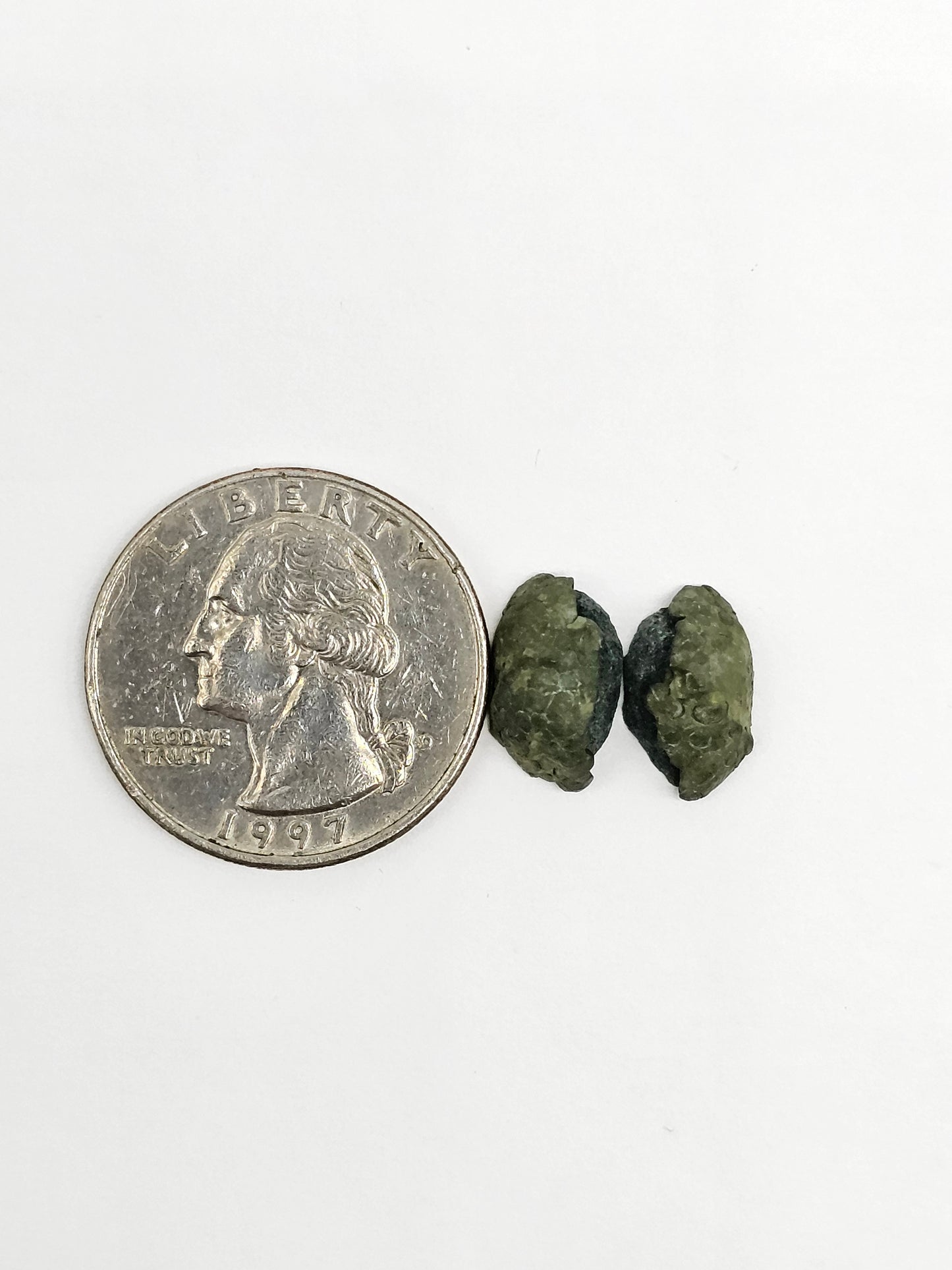 Tabasco Geode Cabochon Pair | Natural Mexican Geode