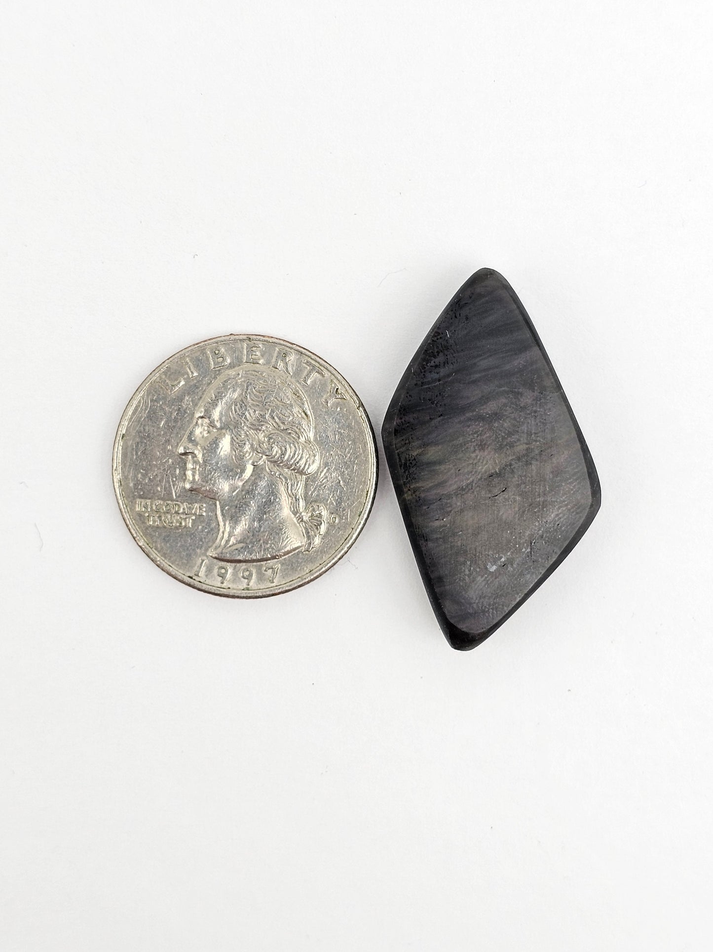 Velvet obsidian Cabochon | Natural Mexican Obsidian for Silversmiths