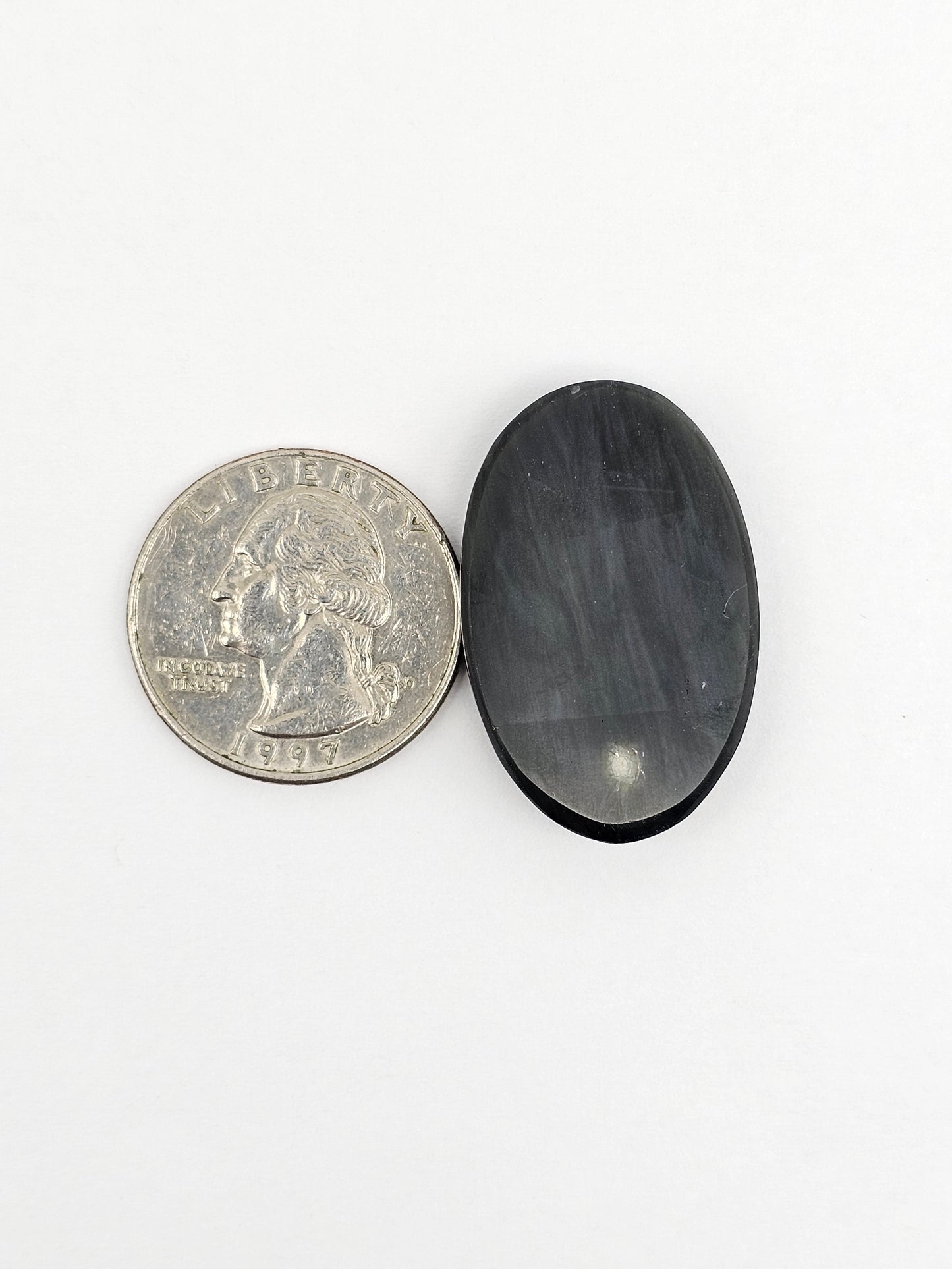 Velvet obsidian Cabochon | Natural Mexican Obsidian for Silversmiths