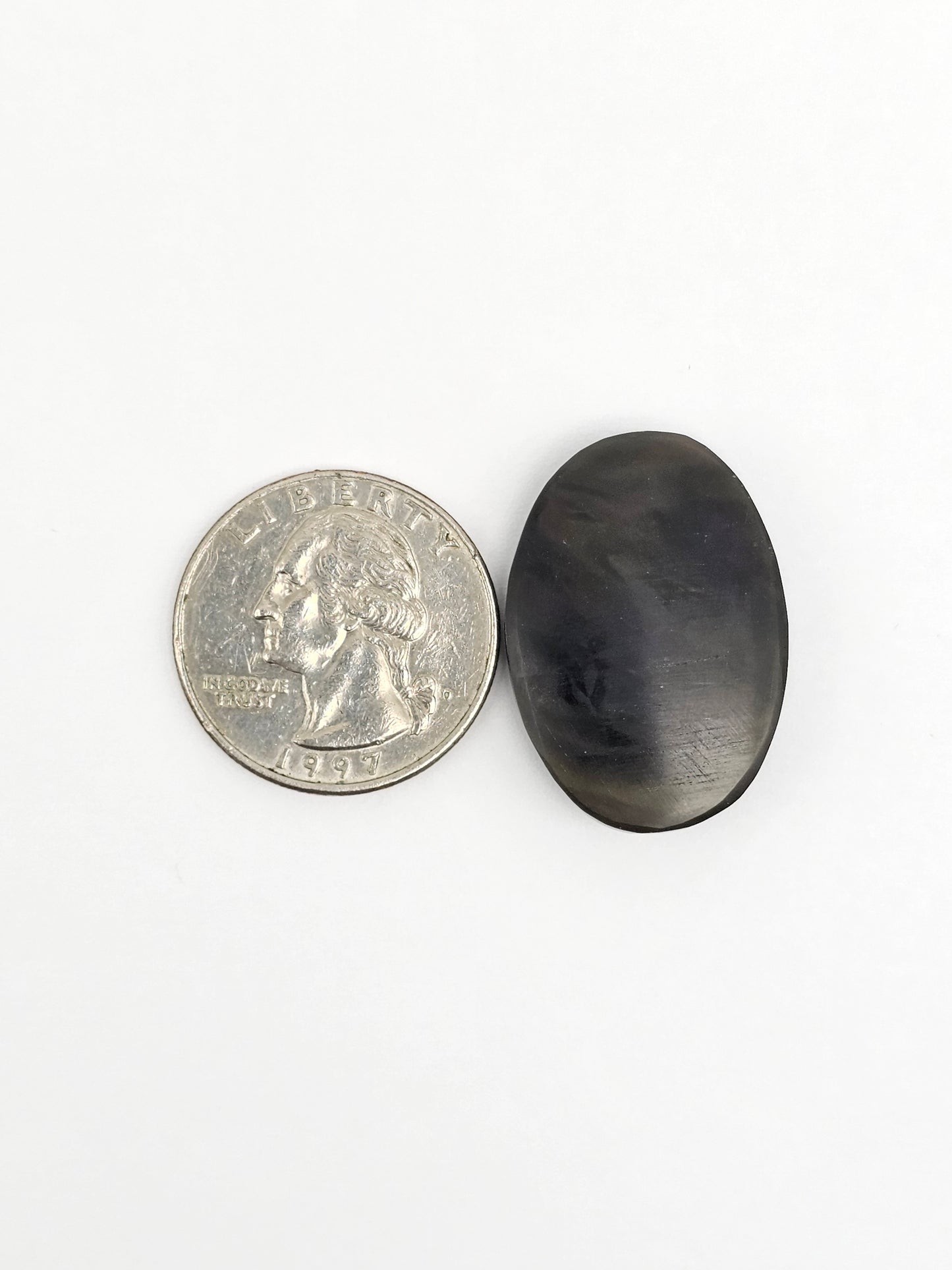 Velvet obsidian Cabochon | Natural Mexican Obsidian for Silversmiths