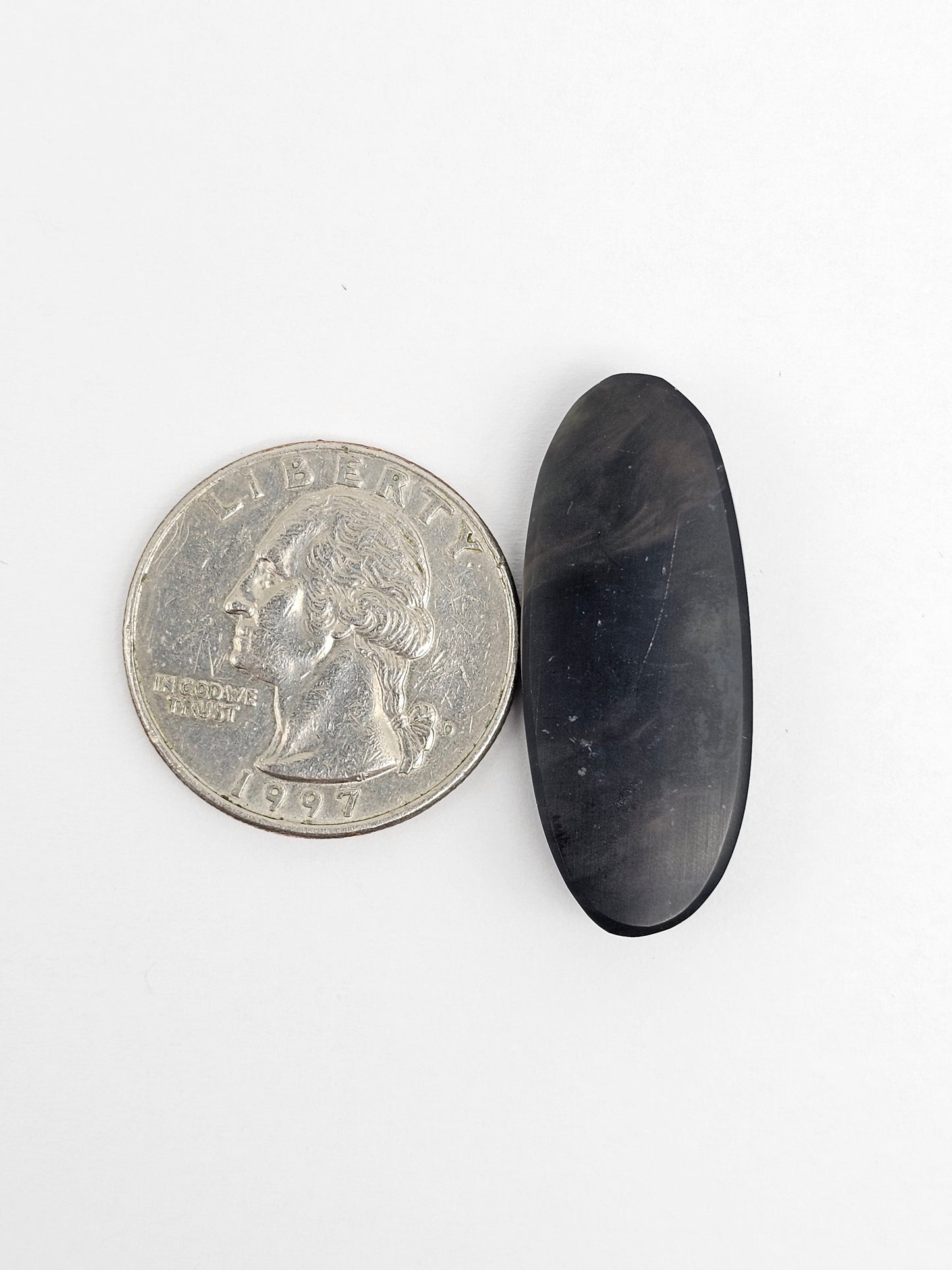 Velvet obsidian Cabochon | Natural Mexican Obsidian for Silversmiths