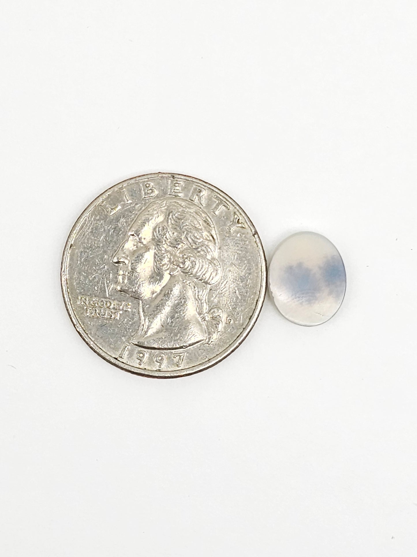 Scenic Dendritic Agate Cabochon – Natural Landscape Stone