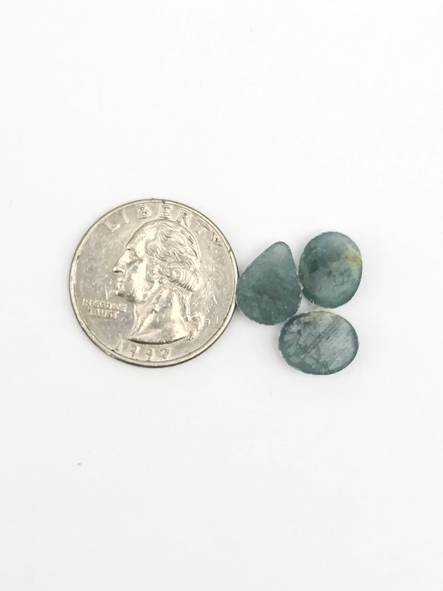 Natural Guatemalan Jade Cabochon Lot