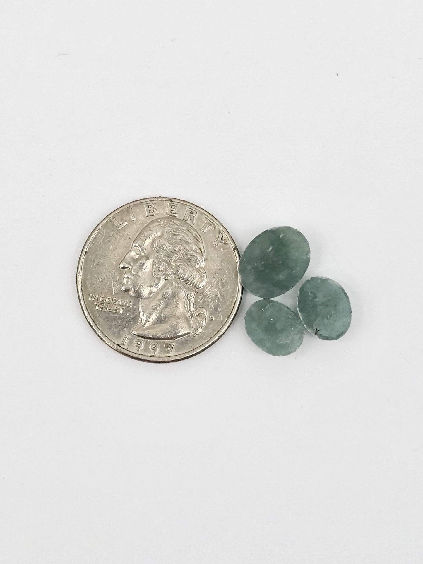 Natural Guatemalan Jade Cabochon Lot