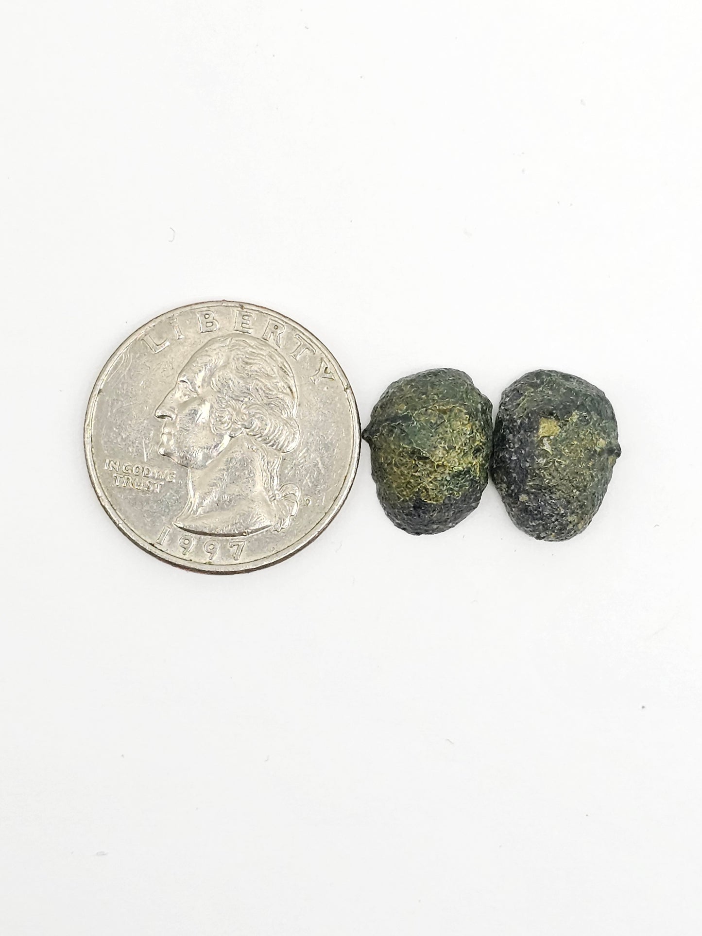 Tabasco Geode Cabochon Pair | Natural Mexican Geode
