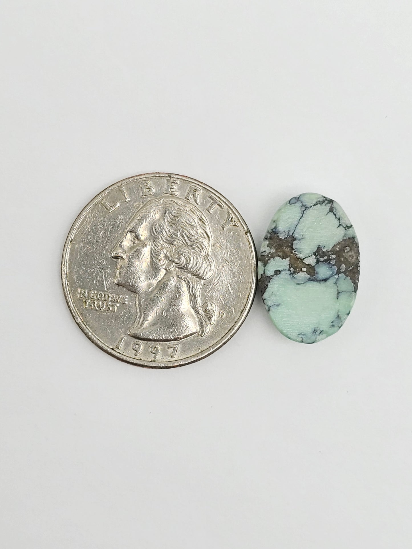 Mexican Variscite Cabochon | Natural Green Gemstone Matched