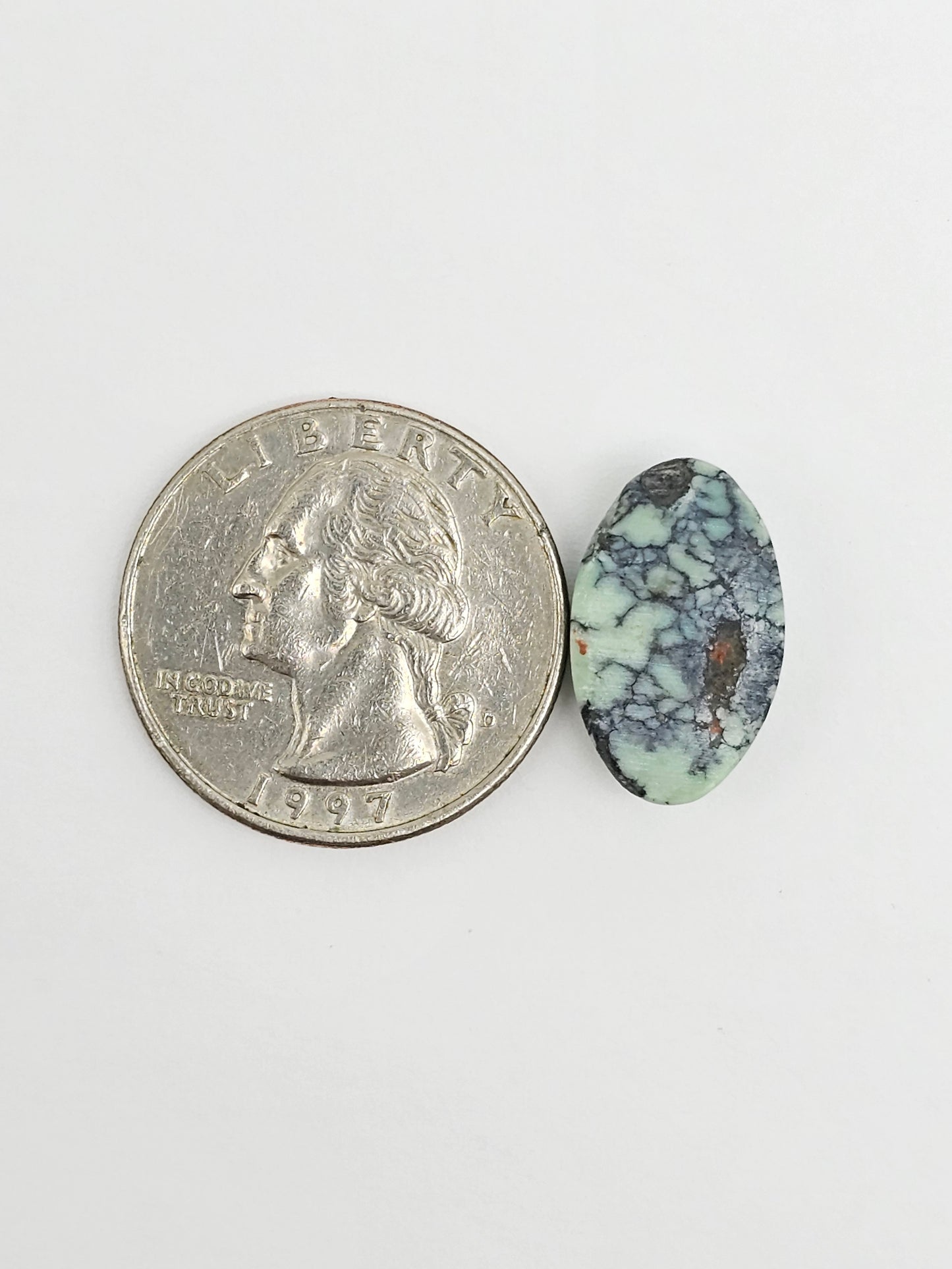 Mexican Variscite Cabochon | Natural Green Gemstone Matched