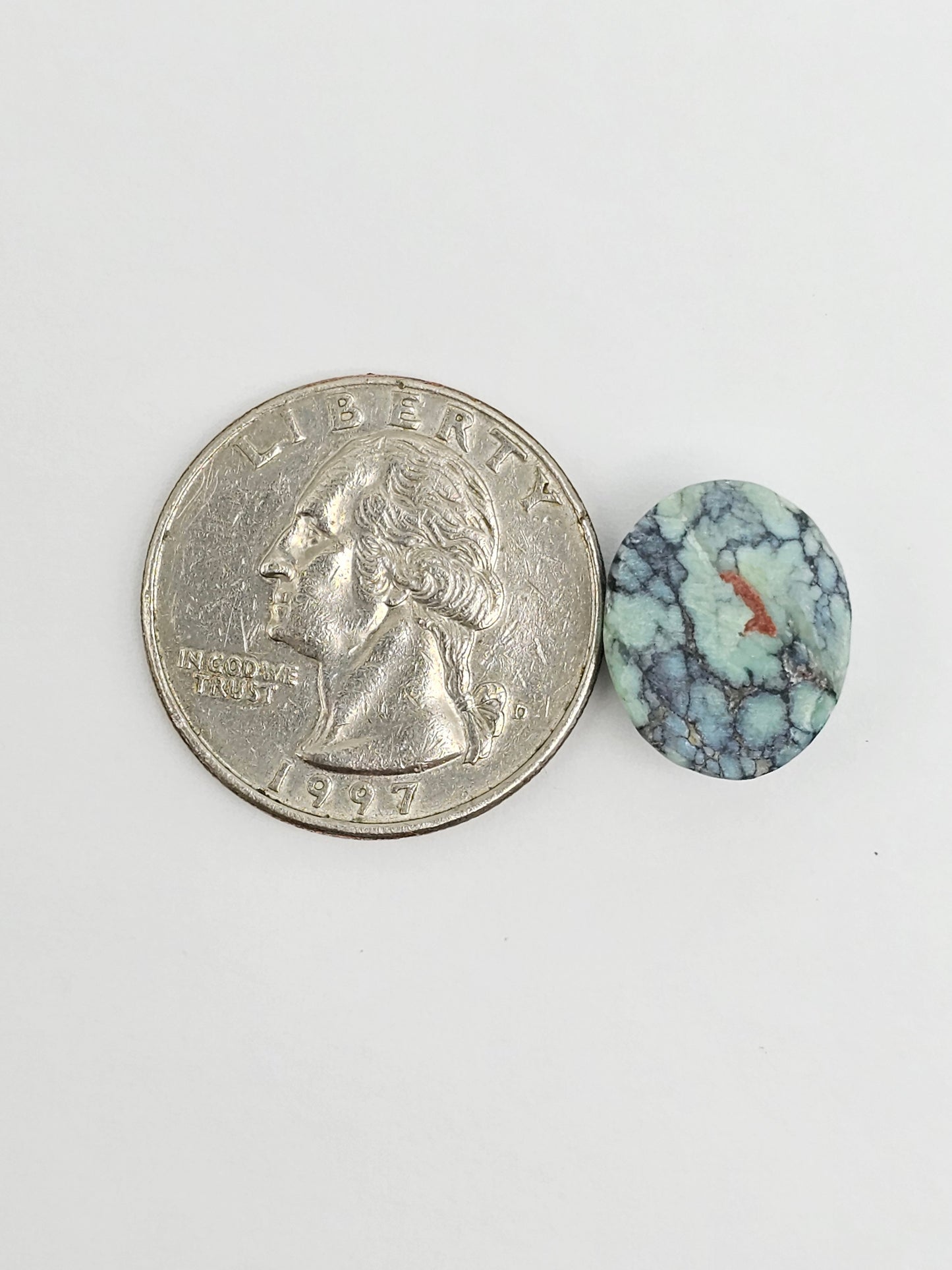 Mexican Variscite Cabochon | Natural Green Gemstone Matched
