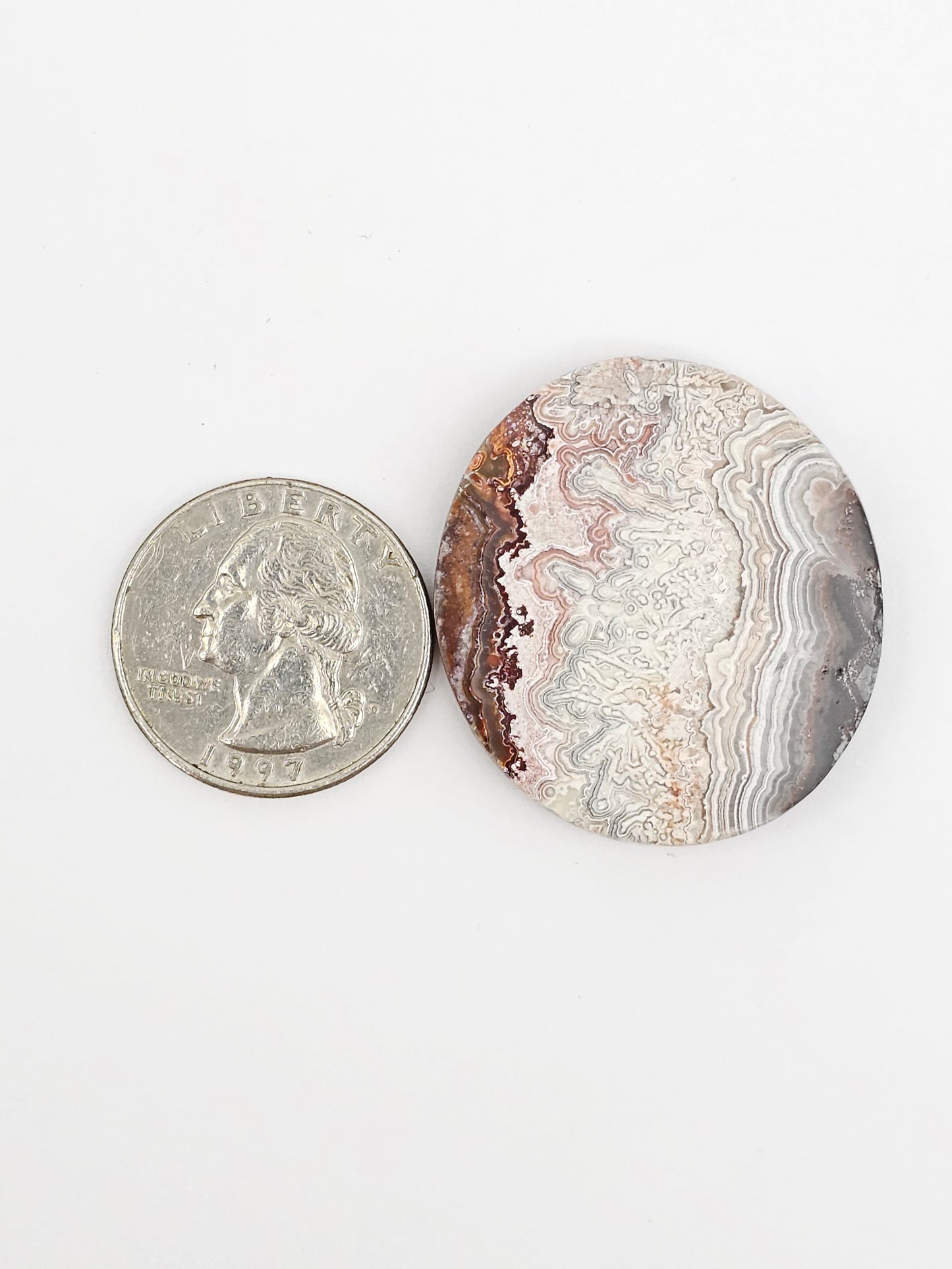 Mexican Crazy Lace Agate Cabochon