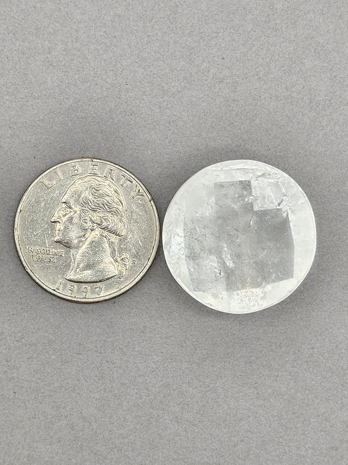 Quartz Faceted Cabochon | Artisan Cut Gemstone