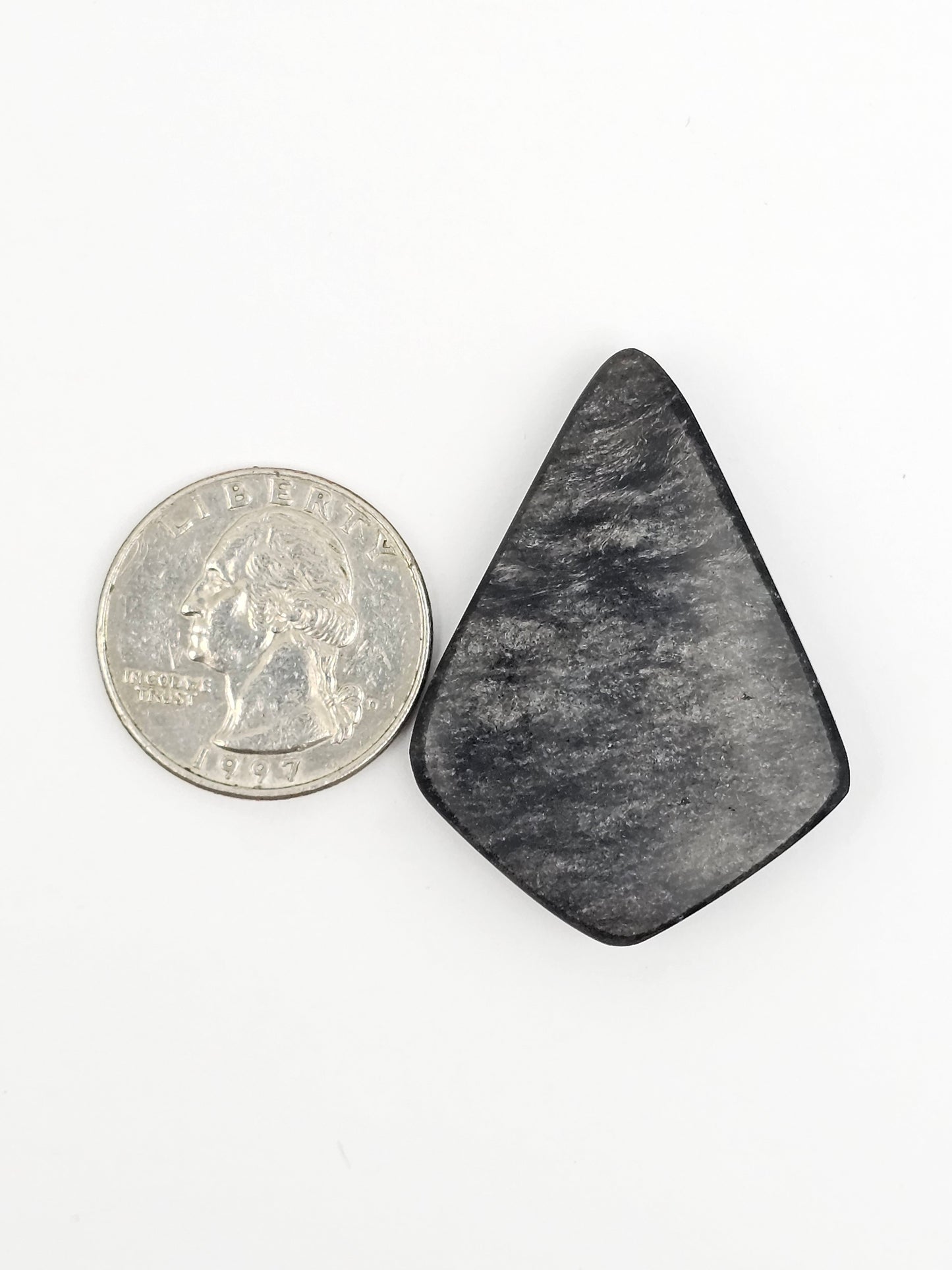 Gold Sheen Obsidian Cabochon | Natural Mexican Obsidian for Silversmiths