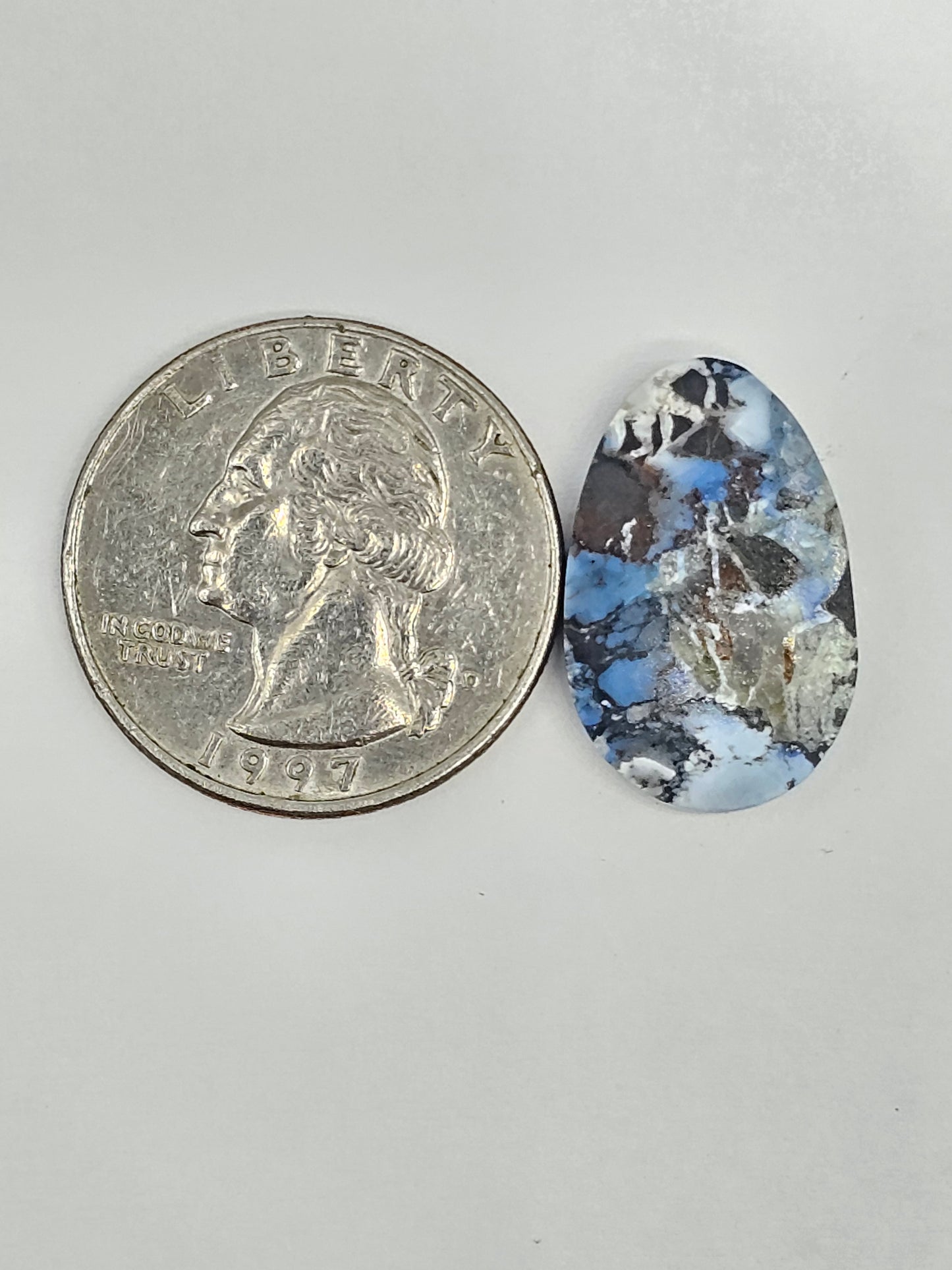 Dark Moon Variscite Cabochon