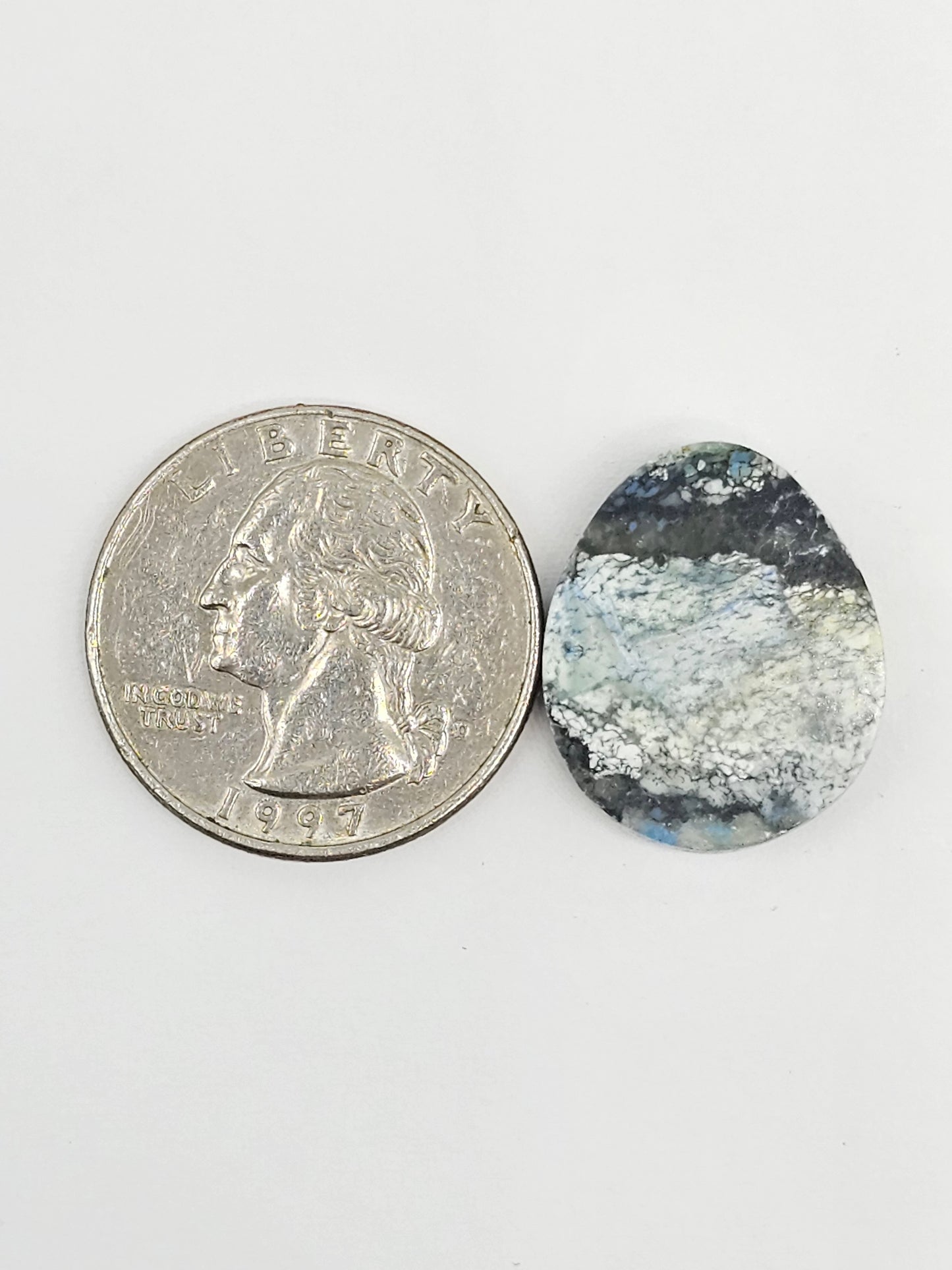 Dark Moon Variscite Cabochon