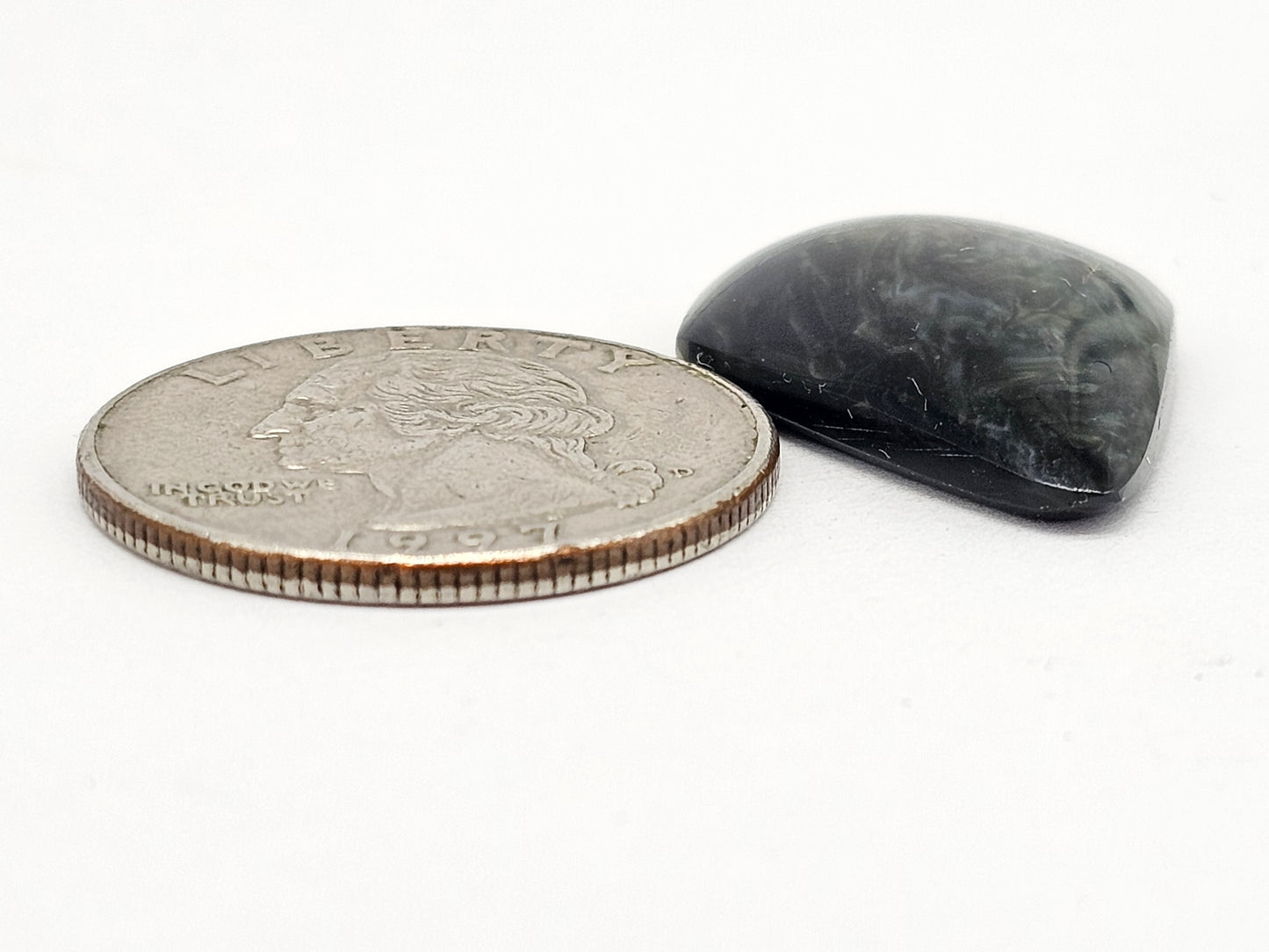 Velvet obsidian Cabochon | Natural Mexican Obsidian for Silversmiths