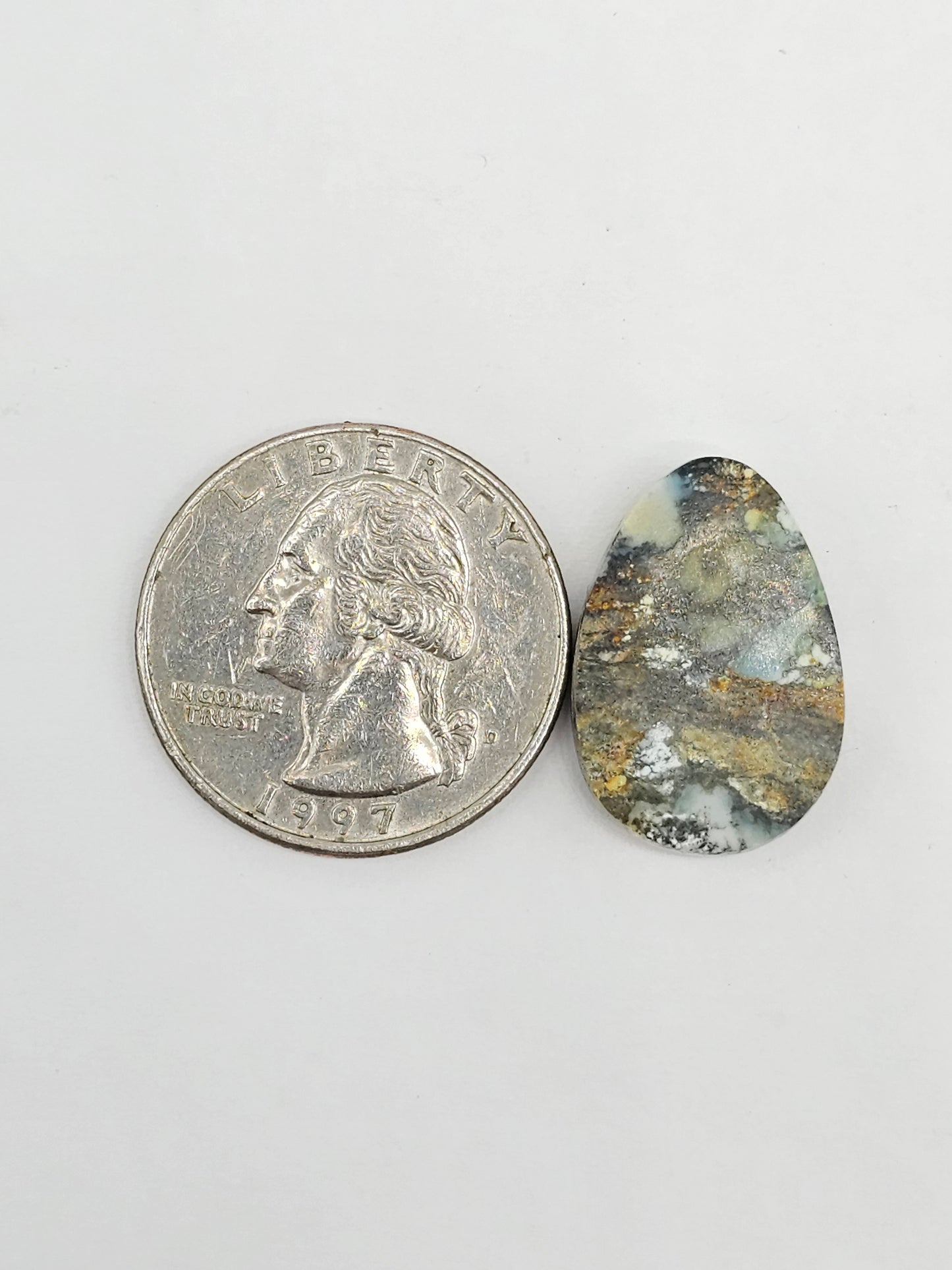 Dark Moon Variscite Cabochon