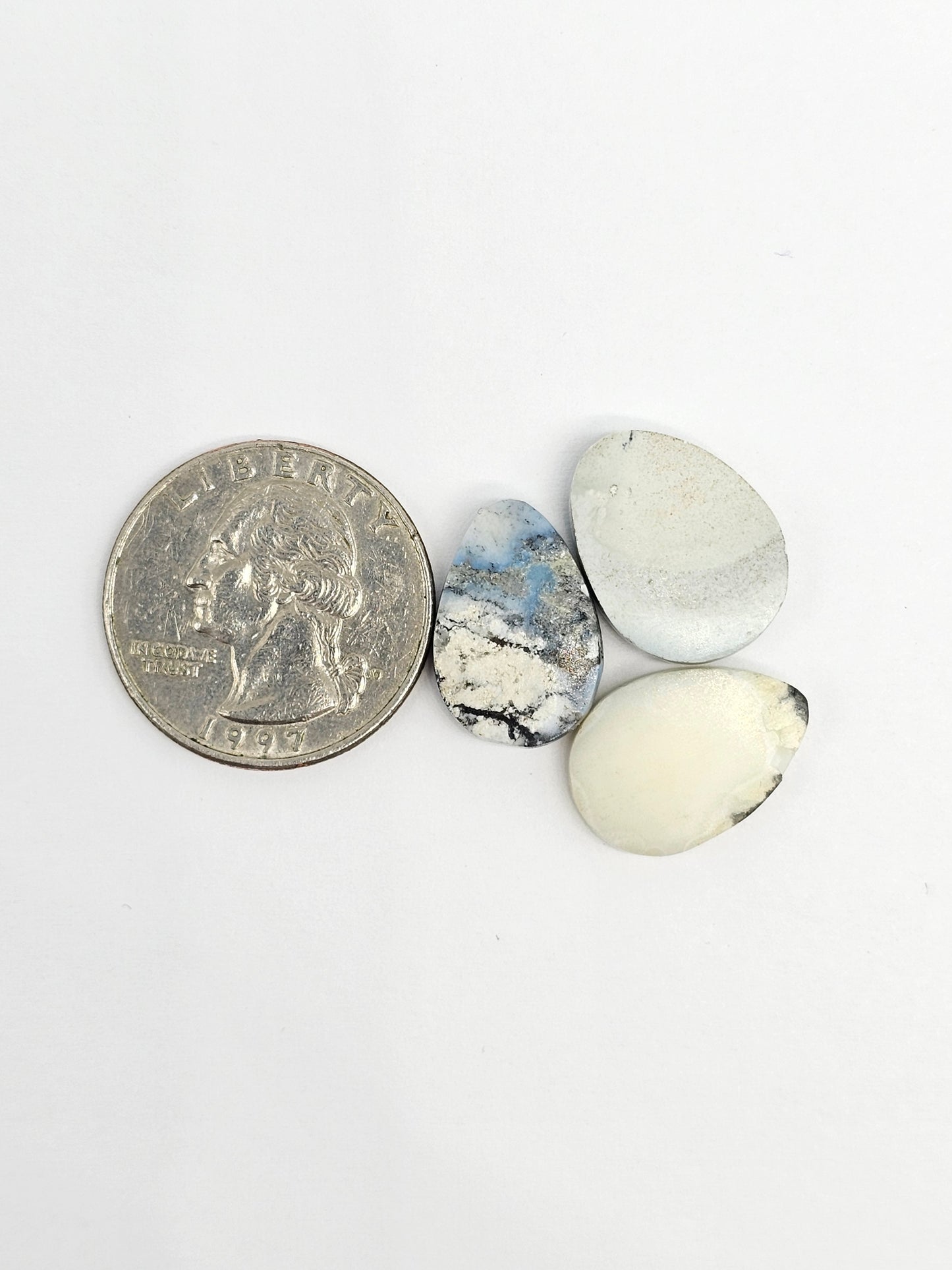 Dark Moon Variscite Cabochon Lot
